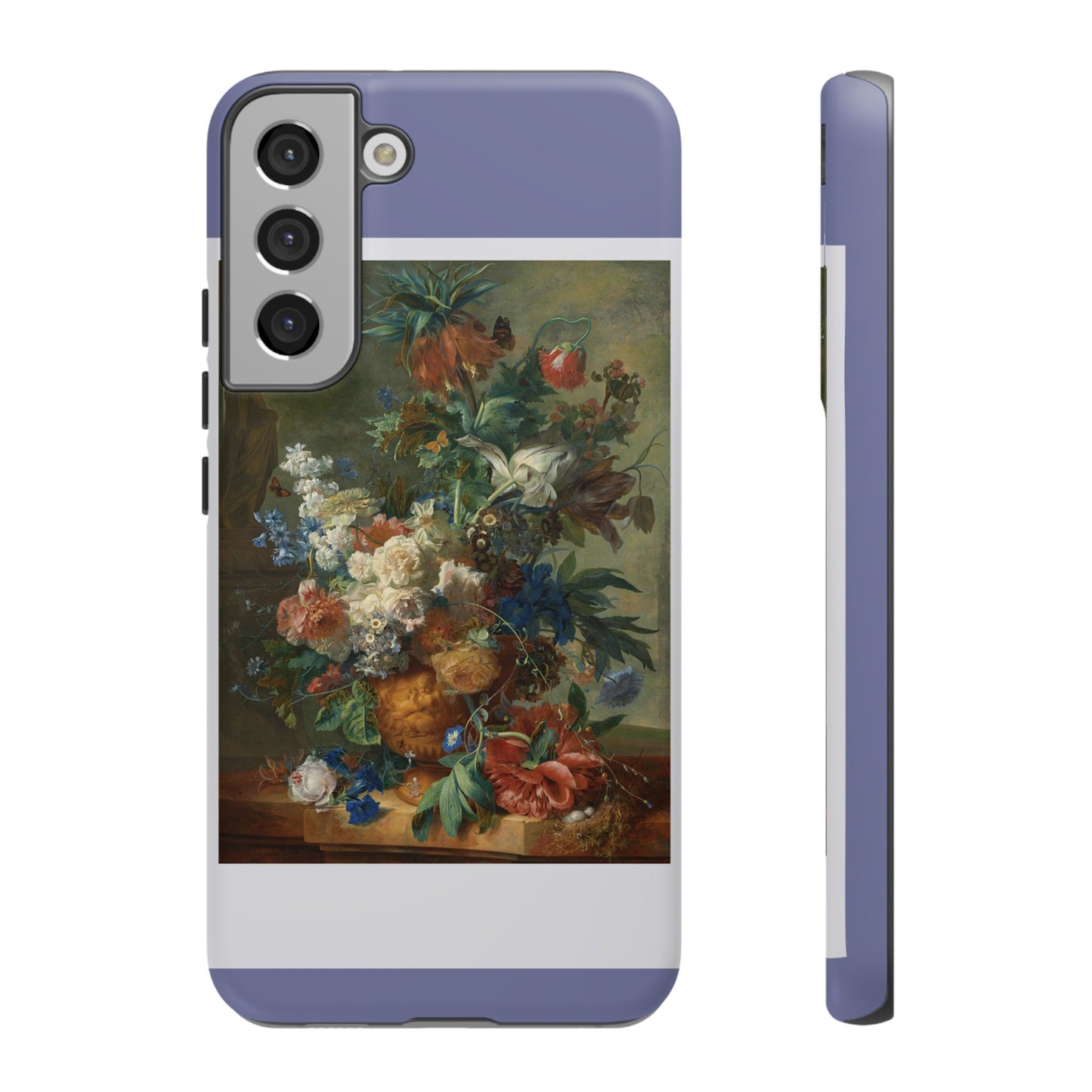 Flower Painting Wallpaper Phone Case | iPhone 15 Plus/ Pro, 14, 13, 12| Google Pixel 7, Pro, 5| Samsung Galaxy S23 All Major Phone Models