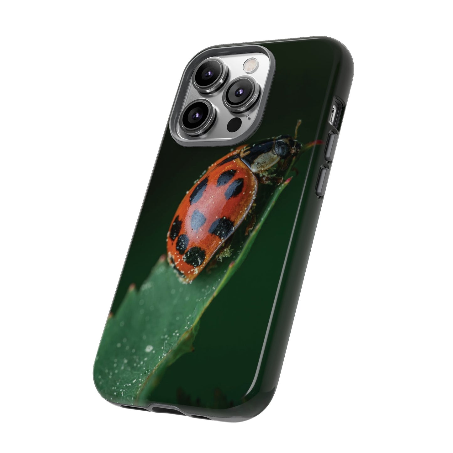 Ladybug Wallpaper Phone Case | iPhone 15 Plus/ Pro, 14, 13, 12| Google Pixel 7, Pro, 5| Samsung Galaxy S23 All Major Phone Models