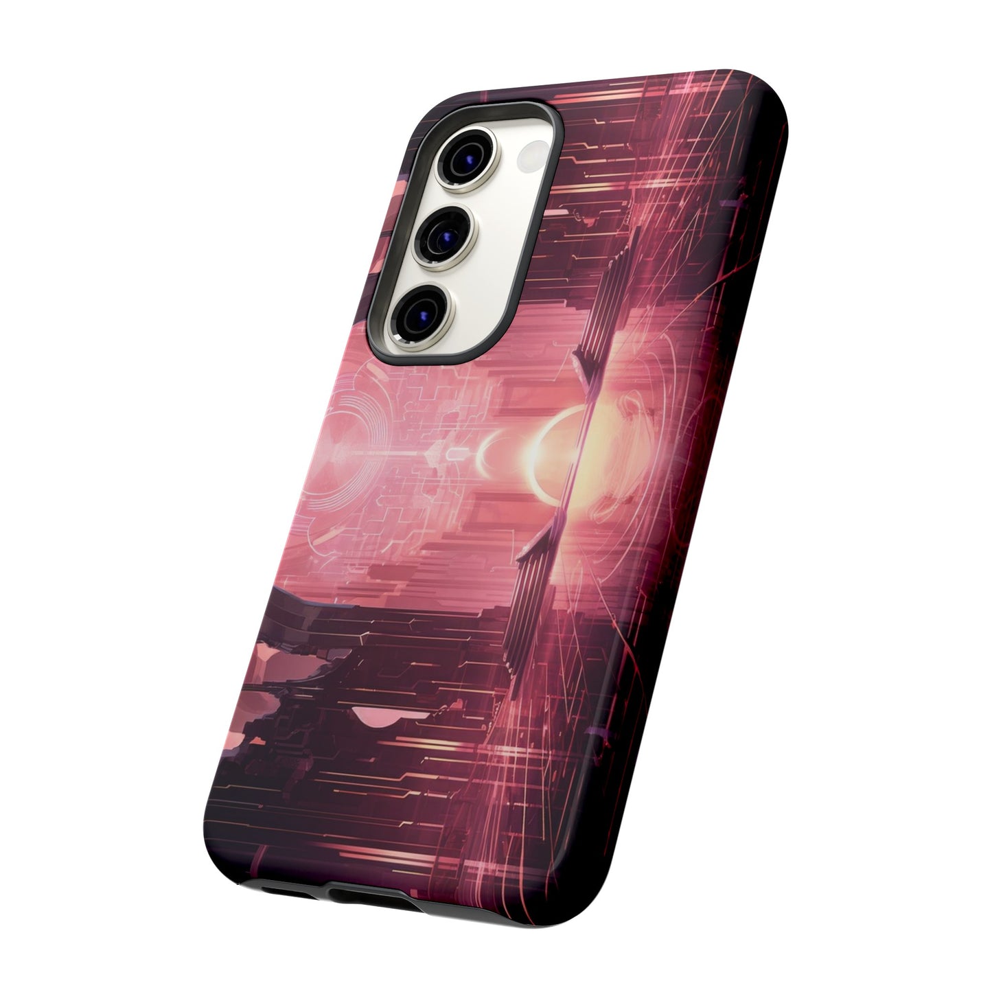 Sci-Fi Hall Wallpaper Phone Case | iPhone 15 Plus/ Pro, 14, 13, 12| Google Pixel 7, Pro, 5| Samsung Galaxy S23 All Major Phone Models