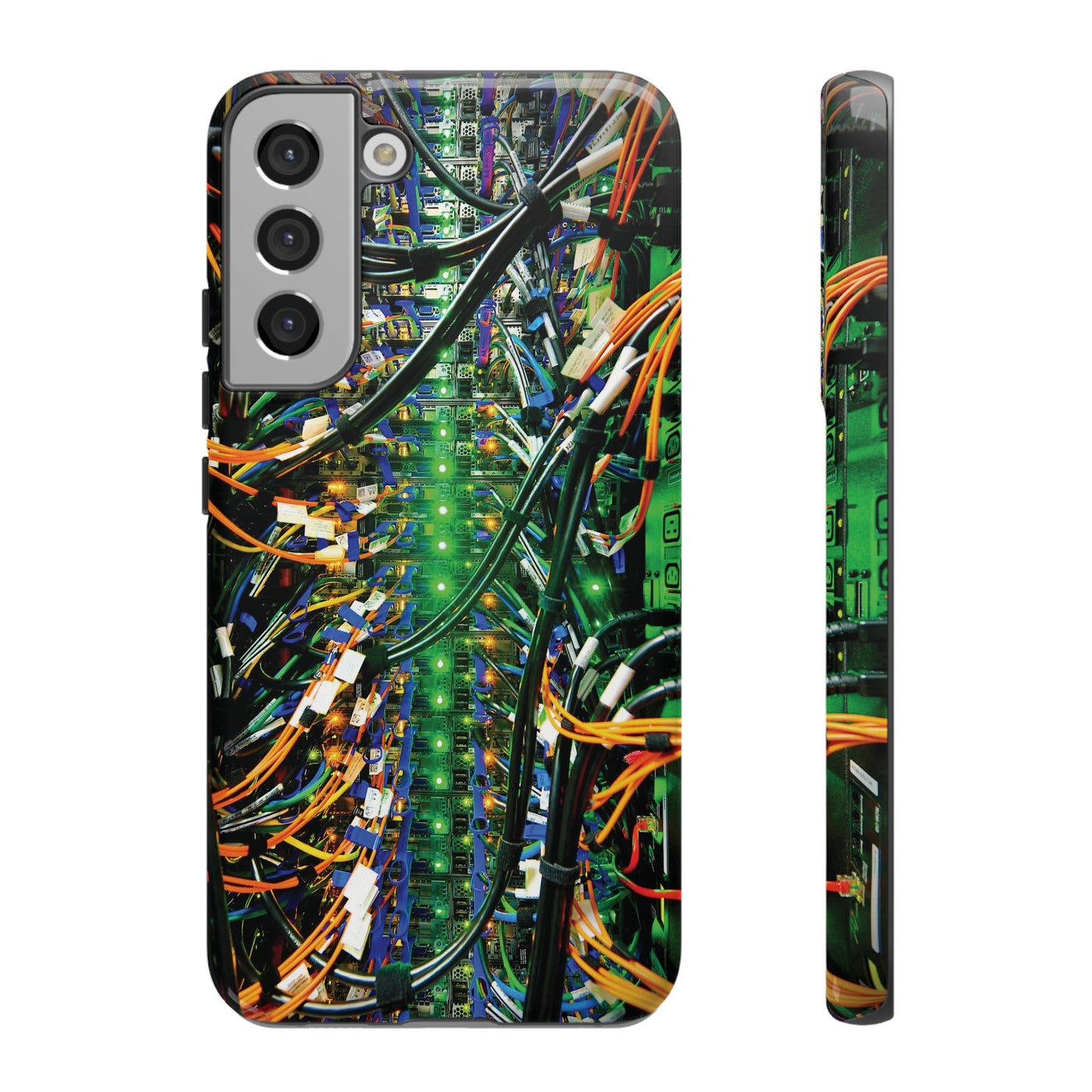 Green Computer Circuitboard Wallpaper Phone Case | iPhone 15 Plus/ Pro, 14, 13, 12| Google Pixel 7, Pro, 5| Samsung Galaxy S23 All Major Phone Models