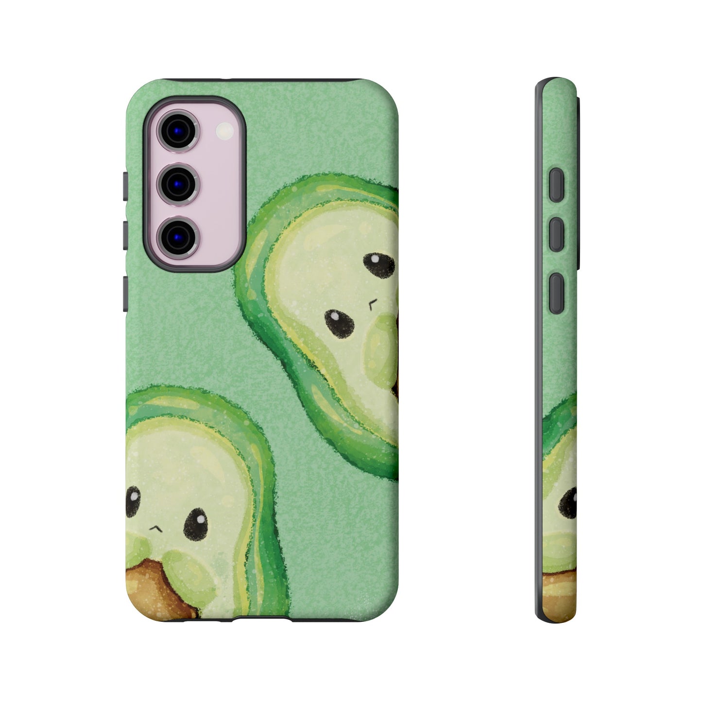 Avocado Friends Wallpaper Phone Case | iPhone 15 Plus/ Pro, 14, 13, 12| Google Pixel 7, Pro, 5| Samsung Galaxy S23 All Major Phone Models