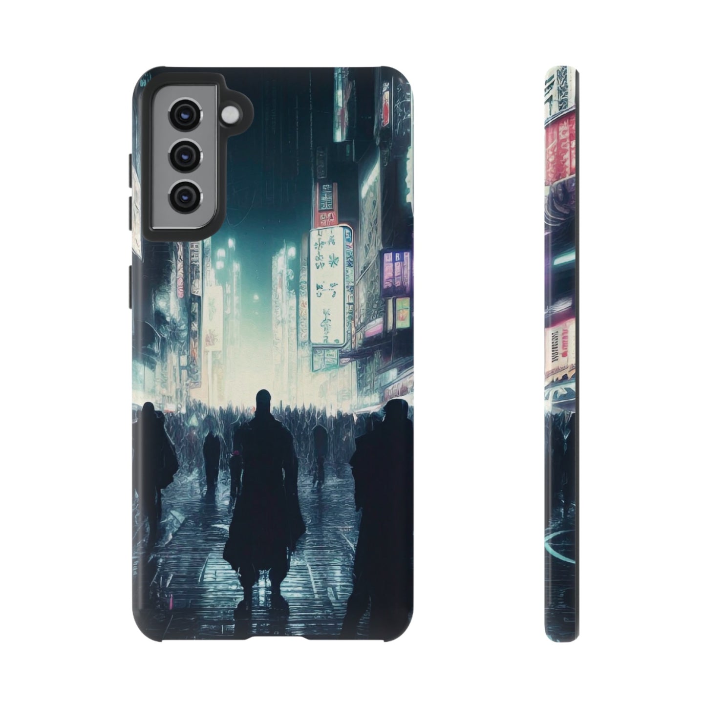 Strangers in the City Wallpaper Phone Case | iPhone 15 Plus/ Pro, 14, 13, 12| Google Pixel 7, Pro, 5| Samsung Galaxy S23 All Major Phone Models