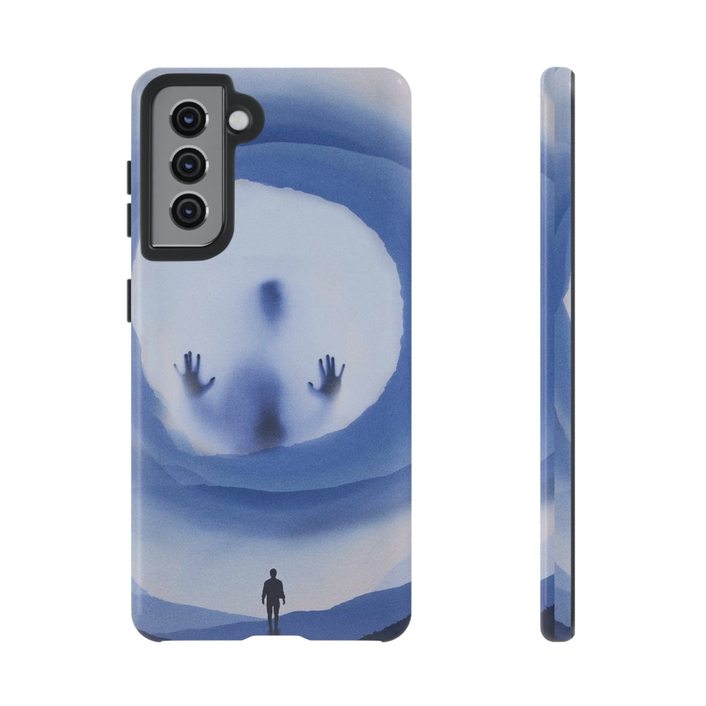 Alien Encounter Wallpaper Phone Case | iPhone 15 Plus/ Pro, 14, 13, 12| Google Pixel 7, Pro, 5| Samsung Galaxy S23 All Major Phone Models