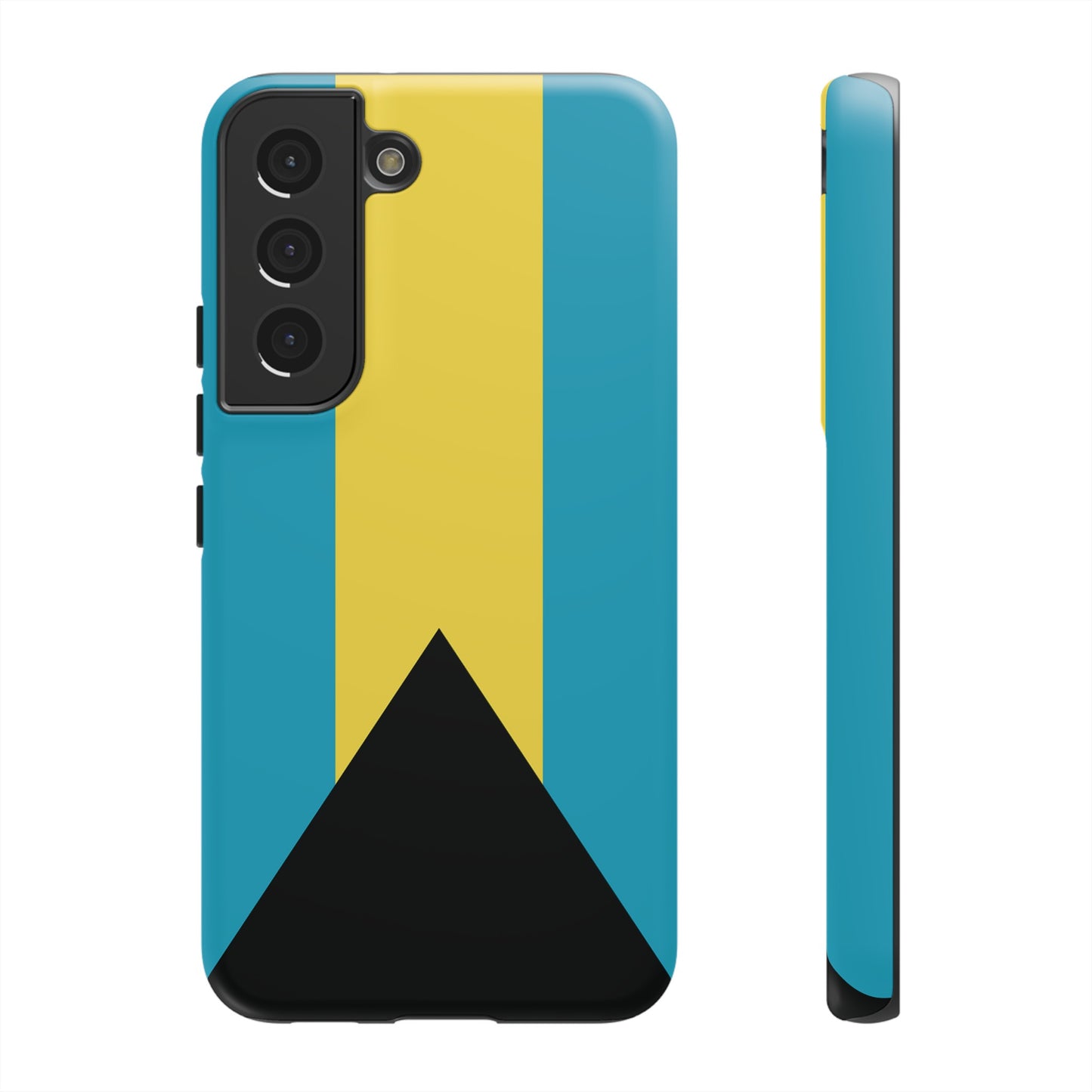 The Bahamas Flag Phone Case | iPhone 15 Plus/ Pro, 14, 13, 12| Google Pixel 7, Pro, 5| Samsung Galaxy S23 All Major Phone Models