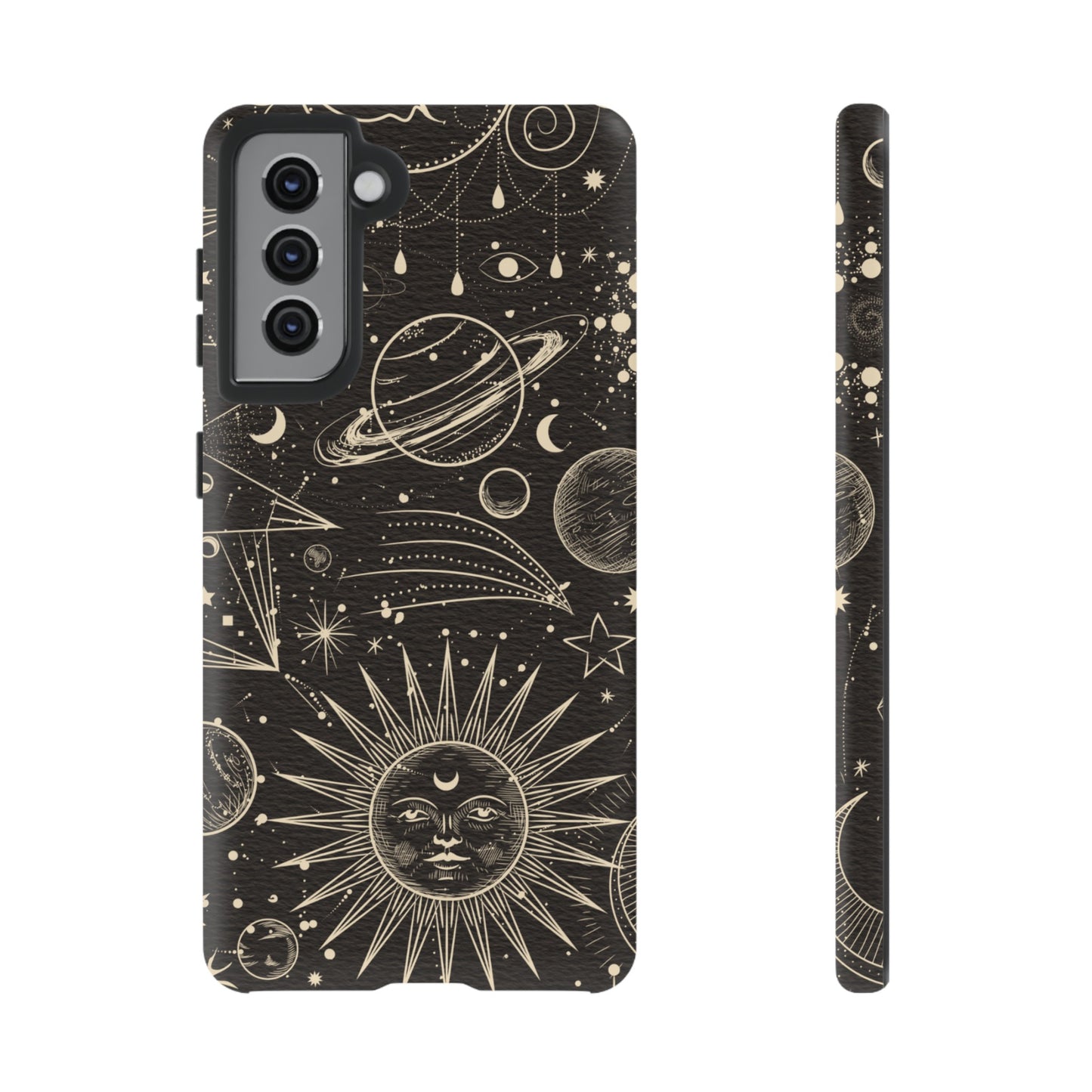 Golden Universe Wallpaper Phone Case | iPhone 15 Plus/ Pro, 14, 13, 12| Google Pixel 7, Pro, 5| Samsung Galaxy S23 All Major Phone Models