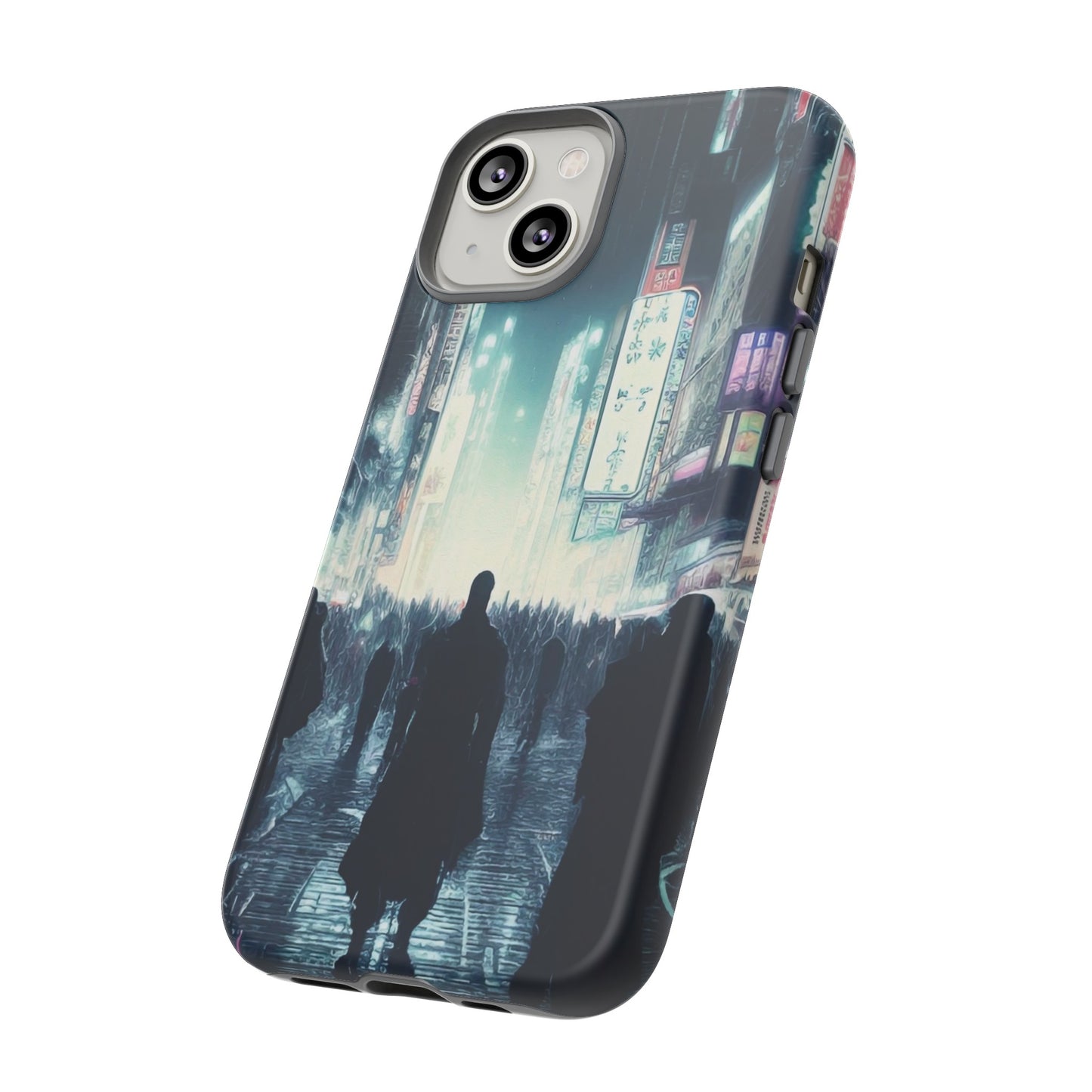 Strangers in the City Wallpaper Phone Case | iPhone 15 Plus/ Pro, 14, 13, 12| Google Pixel 7, Pro, 5| Samsung Galaxy S23 All Major Phone Models