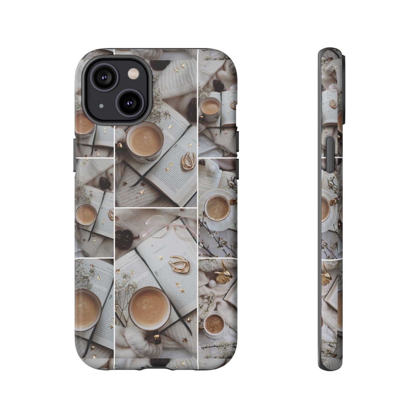 Coffee Collage Wallpaper Phone Case | iPhone 15 Plus/ Pro, 14, 13, 12| Google Pixel 7, Pro, 5| Samsung Galaxy S23 All Major Phone Models