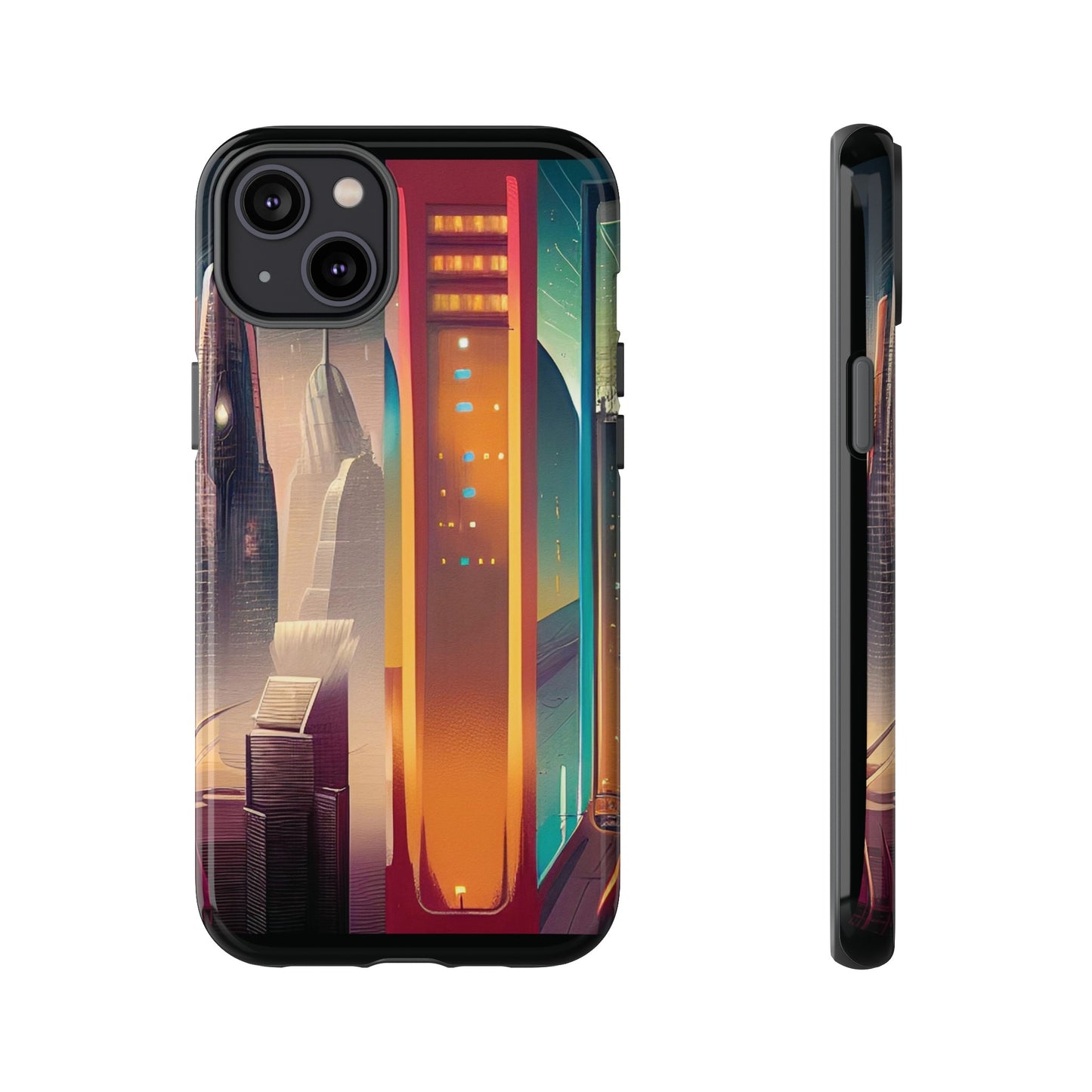 Sci-Fi  Buildings Wallpaper Phone Case | iPhone 15 Plus/ Pro, 14, 13, 12| Google Pixel 7, Pro, 5| Samsung Galaxy S23 All Major Phone Models