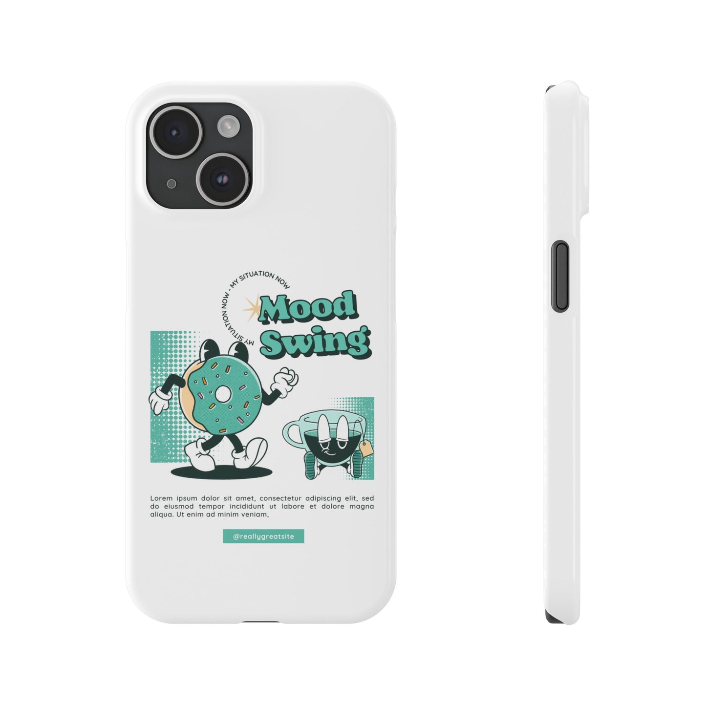 Mood Swing Phone Case | iPhone 15 Plus/ Pro, 14, 13, 12|