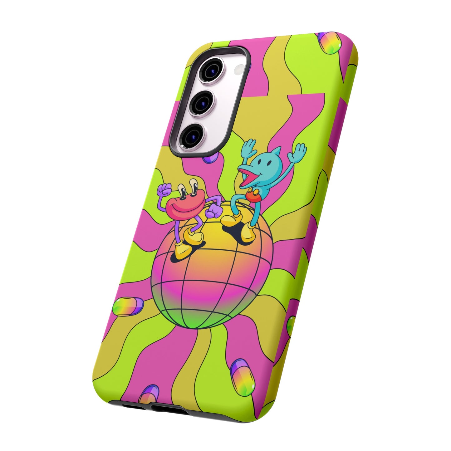 Cosmic Disco Phone Case | iPhone 15 Plus/ Pro, 14, 13, 12| Google Pixel 7, Pro, 5| Samsung Galaxy S23 All Major Phone Models