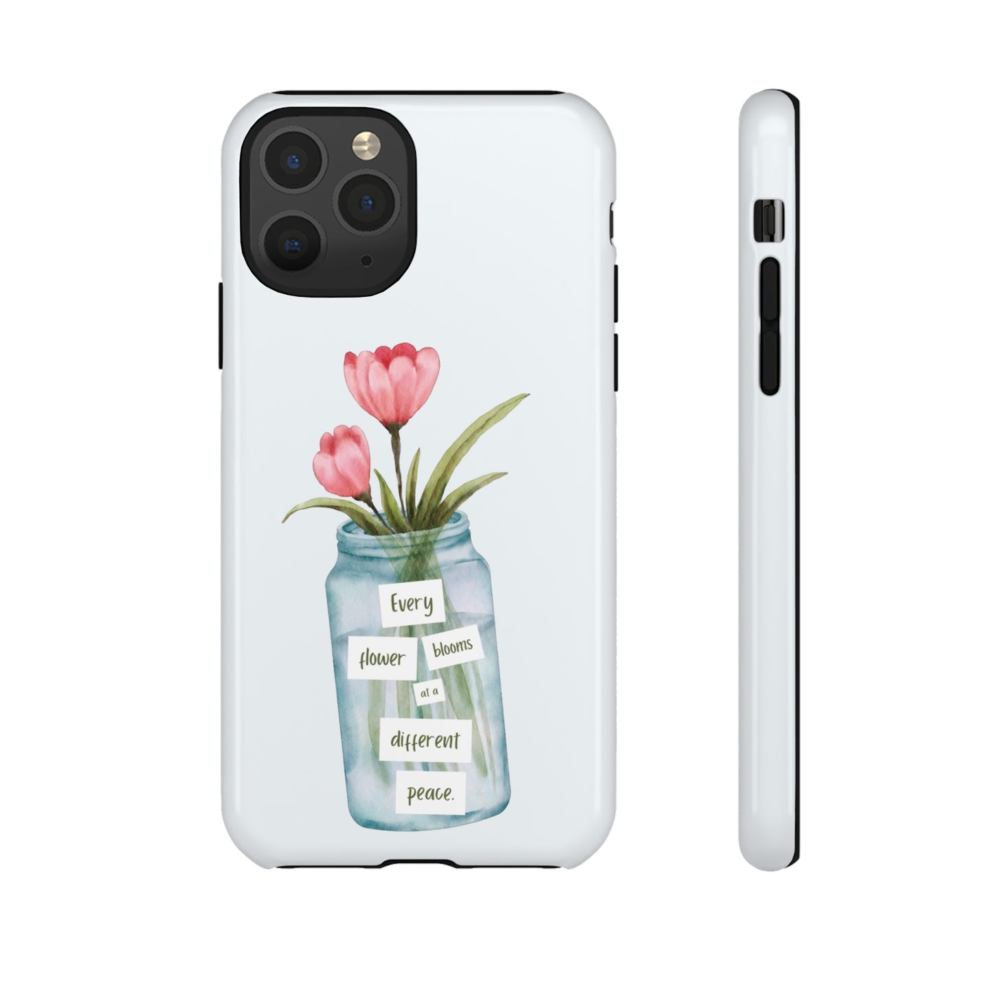 Flowers in a Jar Wallpaper Phone Case | iPhone 15 Plus/ Pro, 14, 13, 12| Google Pixel 7, Pro, 5| Samsung Galaxy S23 All Major Phone Models