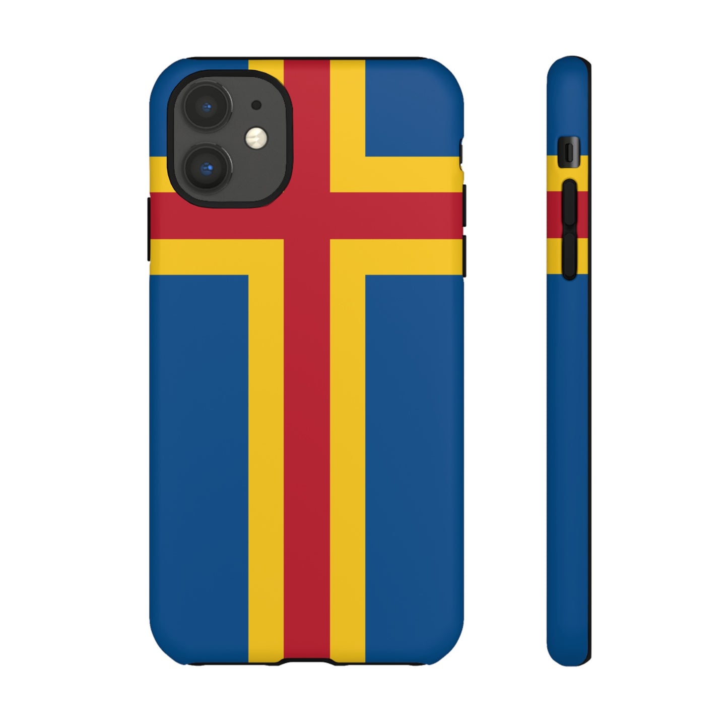 Aland Islands (Finland) Flag Phone Case | iPhone 15 Plus/ Pro, 14, 13, 12| Google Pixel 7, Pro, 5| Samsung Galaxy S23 All Major Phone Models