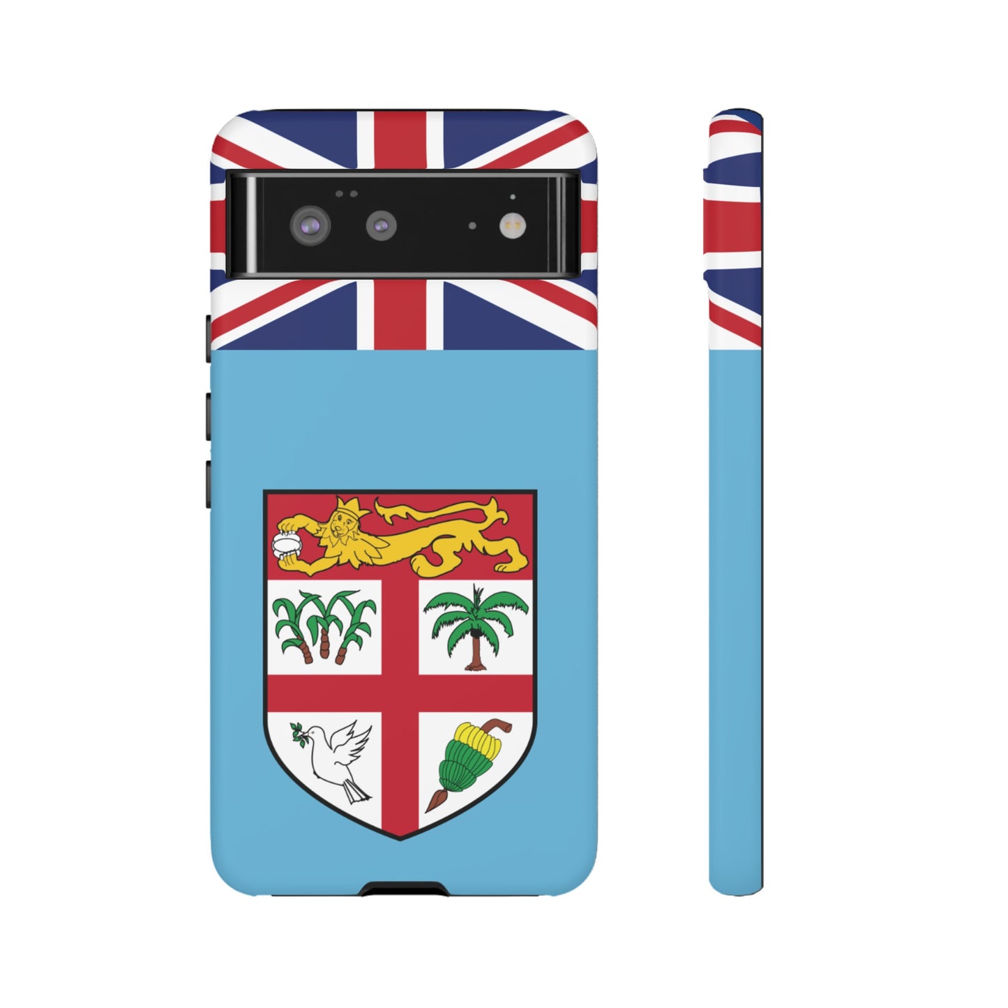 Fiji Flag Phone Case | iPhone 15 Plus/ Pro, 14, 13, 12| Google Pixel 7, Pro, 5| Samsung Galaxy S23 All Major Phone Models