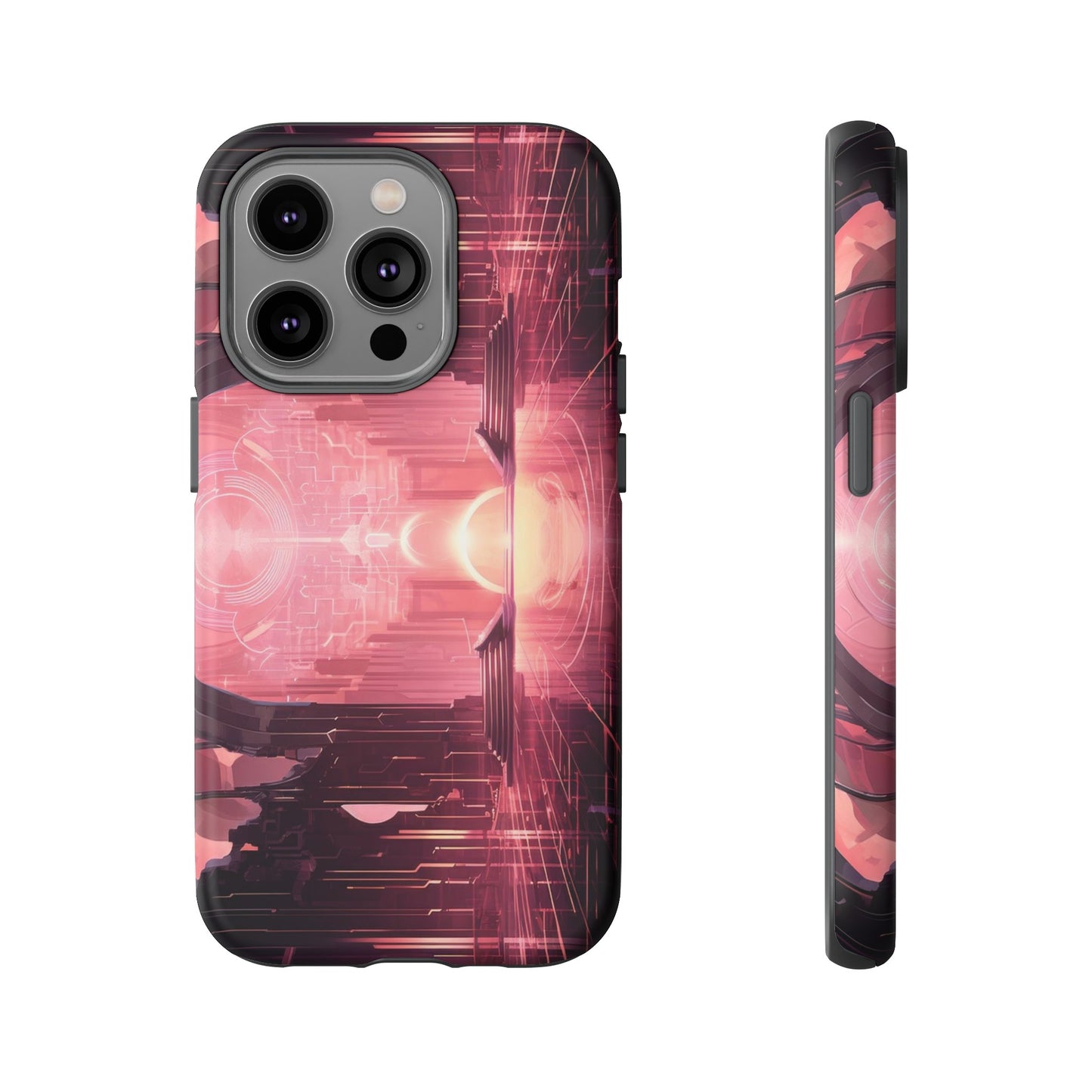 Sci-Fi Hall Wallpaper Phone Case | iPhone 15 Plus/ Pro, 14, 13, 12| Google Pixel 7, Pro, 5| Samsung Galaxy S23 All Major Phone Models