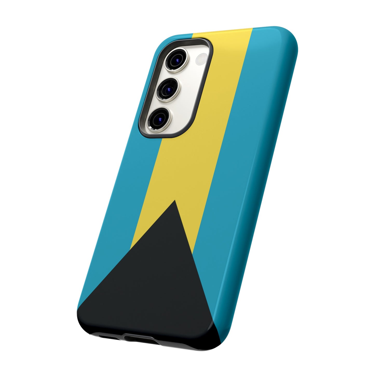 The Bahamas Flag Phone Case | iPhone 15 Plus/ Pro, 14, 13, 12| Google Pixel 7, Pro, 5| Samsung Galaxy S23 All Major Phone Models