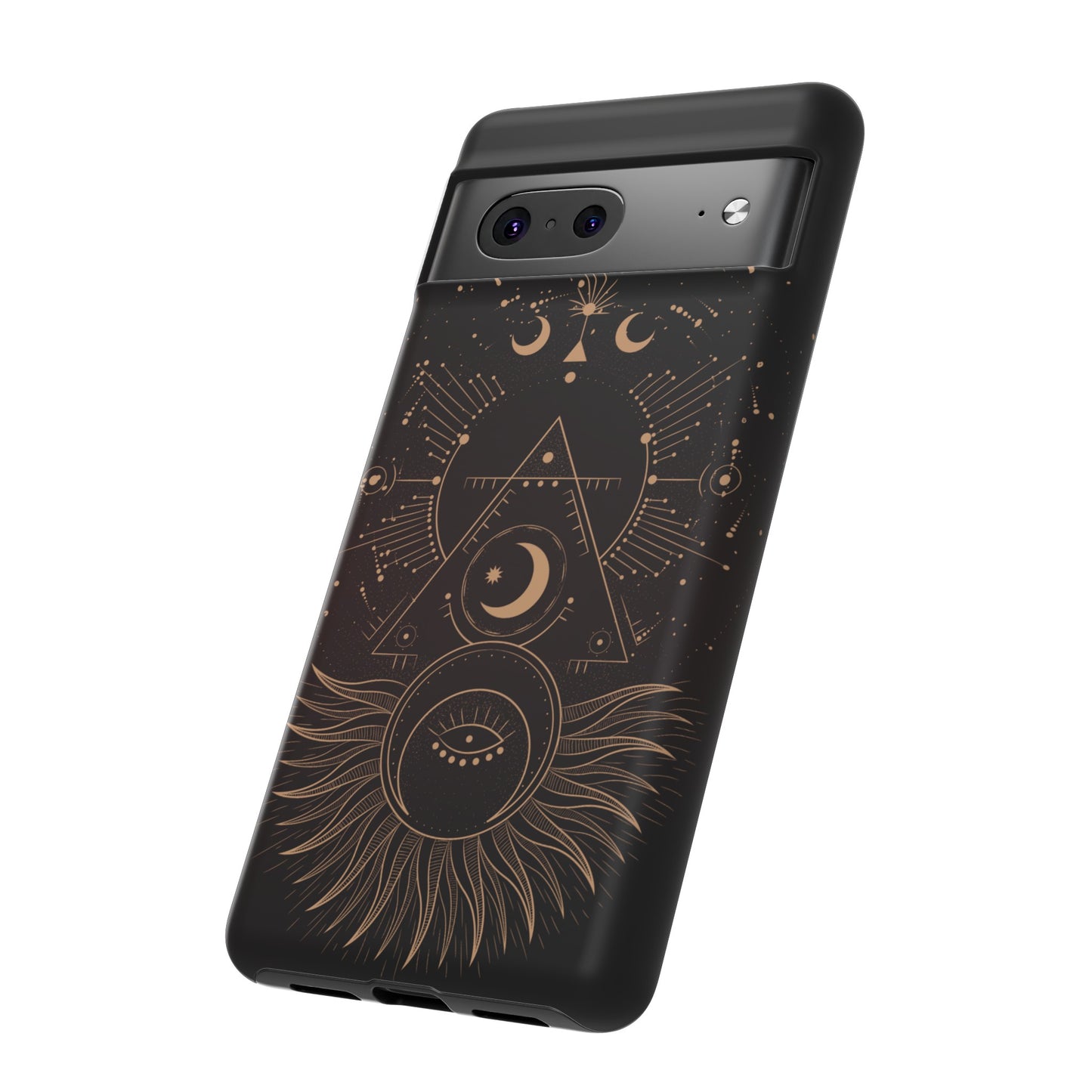 Cosmic Geometry Phone Case | iPhone 15 Plus/ Pro, 14, 13, 12| Google Pixel 7, Pro, 5| Samsung Galaxy S23 All Major Phone Models