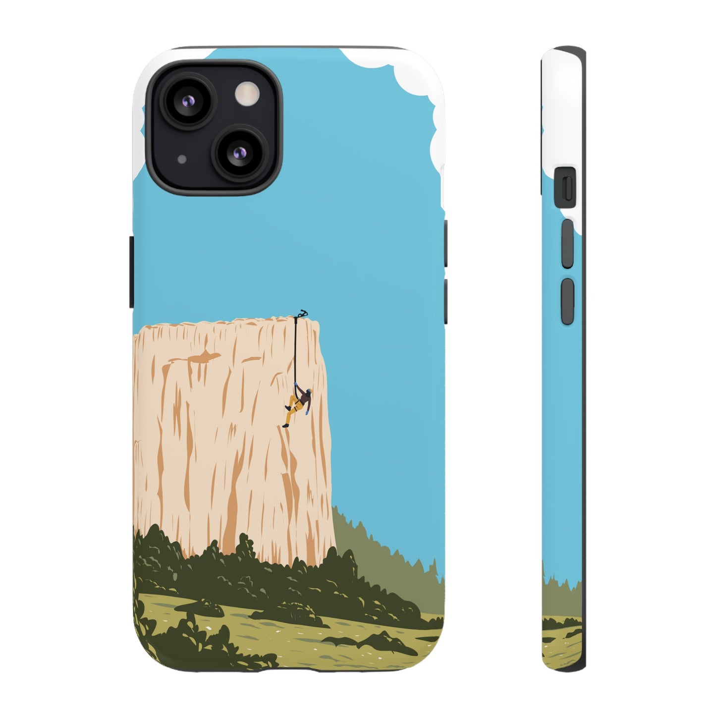 Climber Wallpaper Phone Case | iPhone 15 Plus/ Pro, 14, 13, 12| Google Pixel 7, Pro, 5| Samsung Galaxy S23 All Major Phone Models