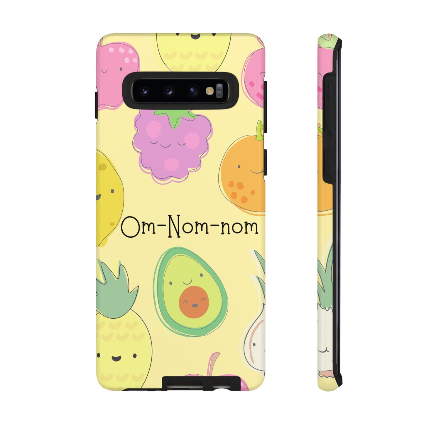 Om-Nom-Nom Phone Case | iPhone 15 Plus/ Pro, 14, 13, 12| Google Pixel 7, Pro, 5| Samsung Galaxy S23 All Major Phone Models