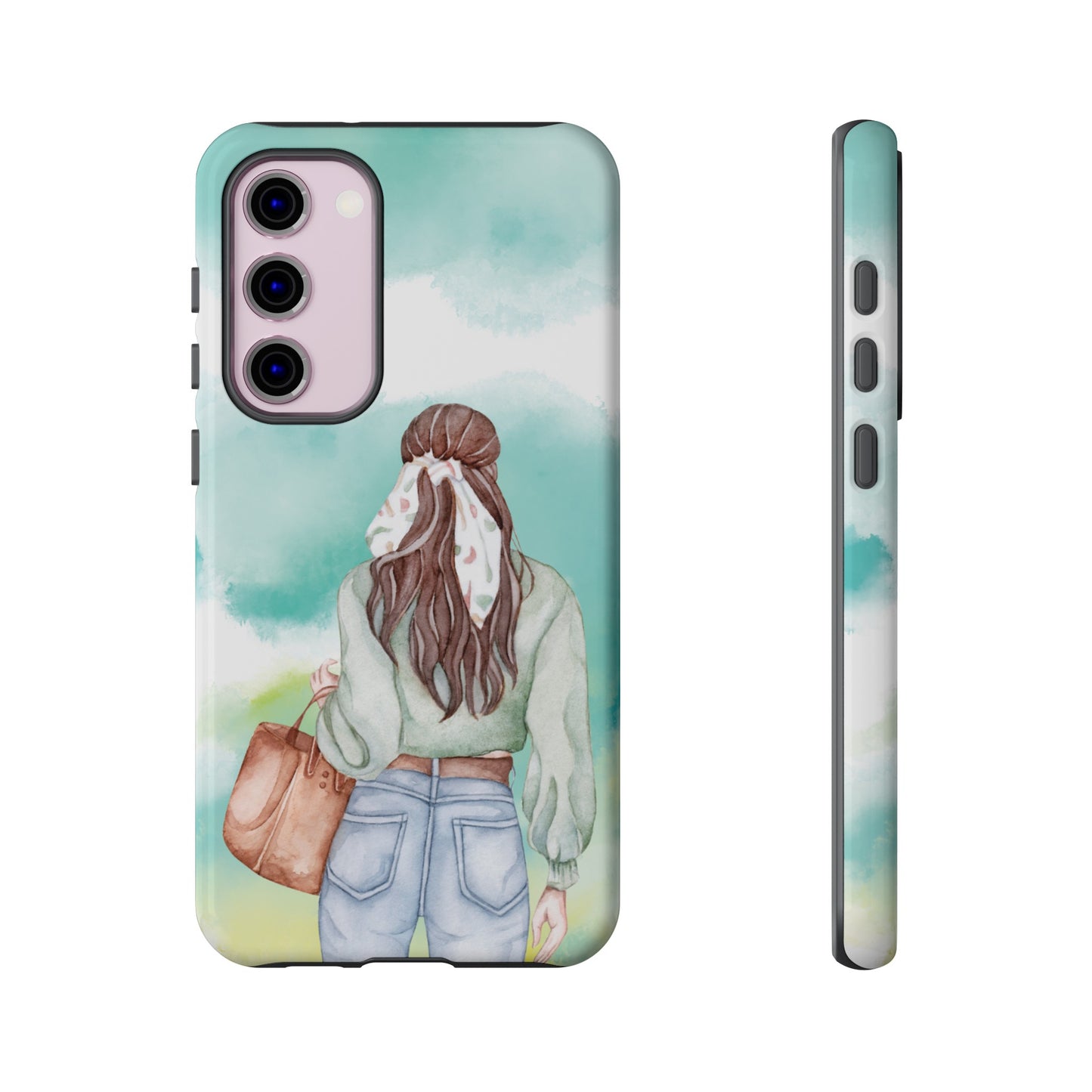 Girl Wallpaper Phone Case | iPhone 15 Plus/ Pro, 14, 13, 12| Google Pixel 7, Pro, 5| Samsung Galaxy S23 All Major Phone Models