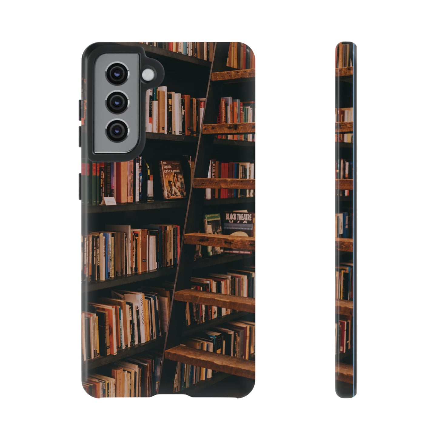 Bookcase Wallpaper Phone Case | iPhone 15 Plus/ Pro, 14, 13, 12| Google Pixel 7, Pro, 5| Samsung Galaxy S23 All Major Phone Models