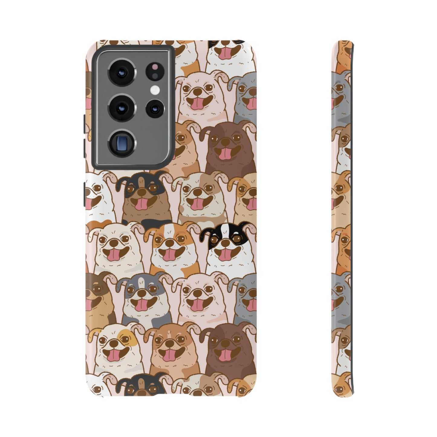 Dog Line Up Phone Case | iPhone 15 Plus/ Pro, 14, 13, 12| Google Pixel 7, Pro, 5| Samsung Galaxy S23 All Major Phone Models