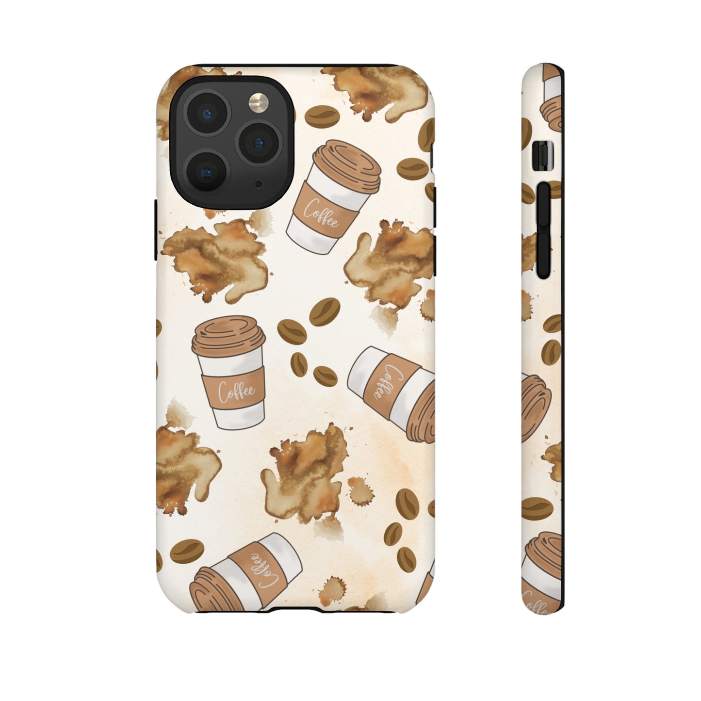 Coffee Wallpaper Phone Case | iPhone 15 Plus/ Pro, 14, 13, 12| Google Pixel 7, Pro, 5| Samsung Galaxy S23 All Major Phone Models