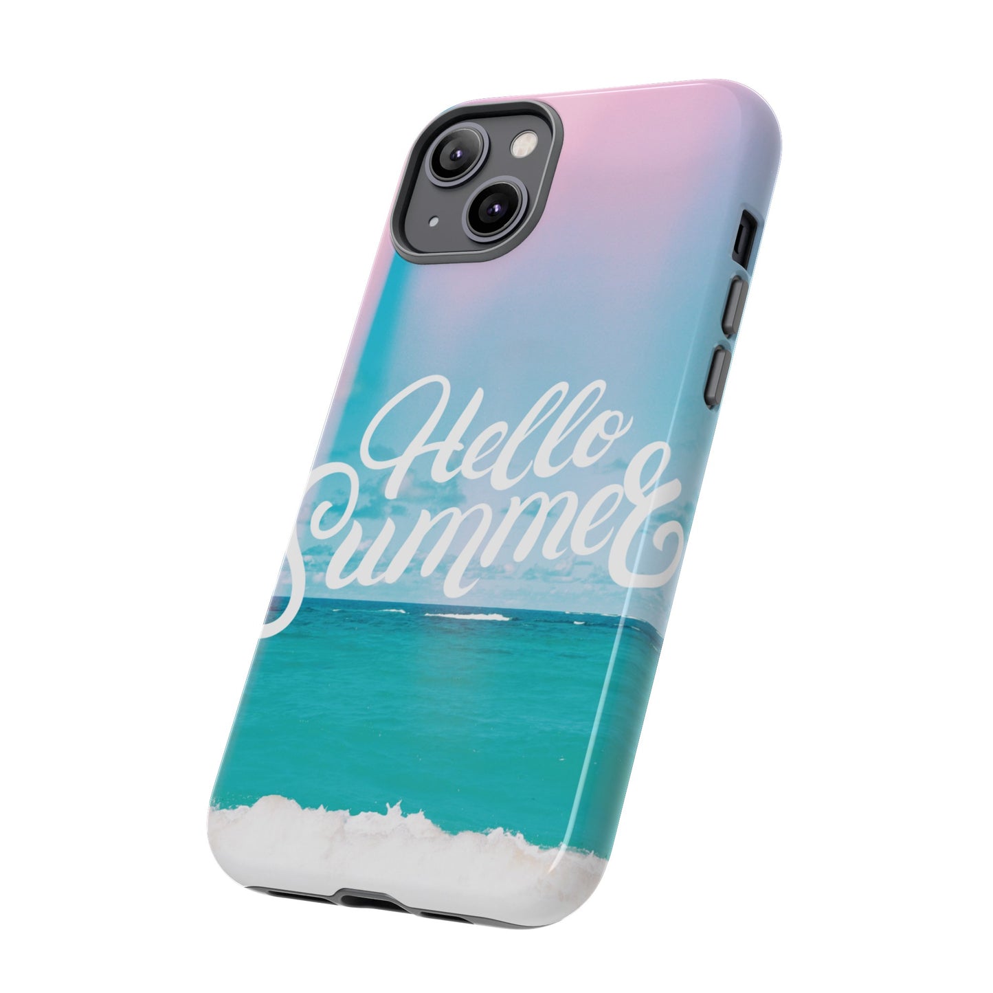 Hello Summer Wallpaper Phone Case | iPhone 15 Plus/ Pro, 14, 13, 12| Google Pixel 7, Pro, 5| Samsung Galaxy S23 All Major Phone Models