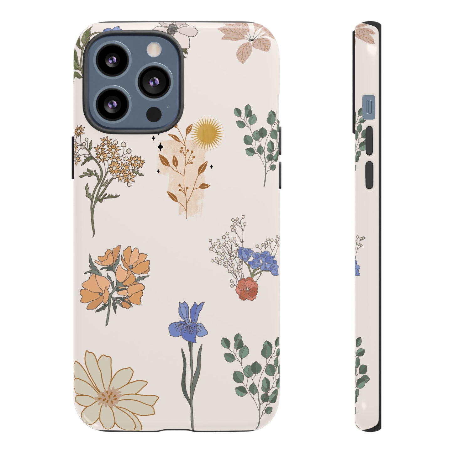 Floral Collage Phone Case | iPhone 15 Plus/ Pro, 14, 13, 12| Google Pixel 7, Pro, 5| Samsung Galaxy S23 All Major Phone Models