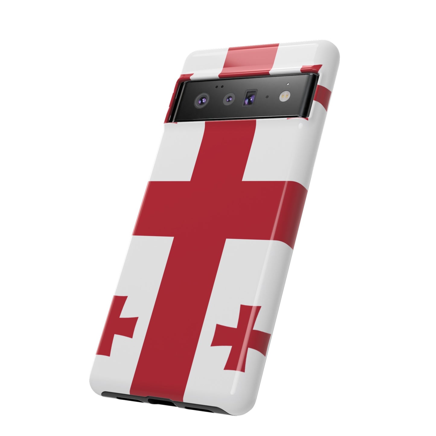 Georgia Flag Phone Case | iPhone 15 Plus/ Pro, 14, 13, 12| Google Pixel 7, Pro, 5| Samsung Galaxy S23 All Major Phone Models