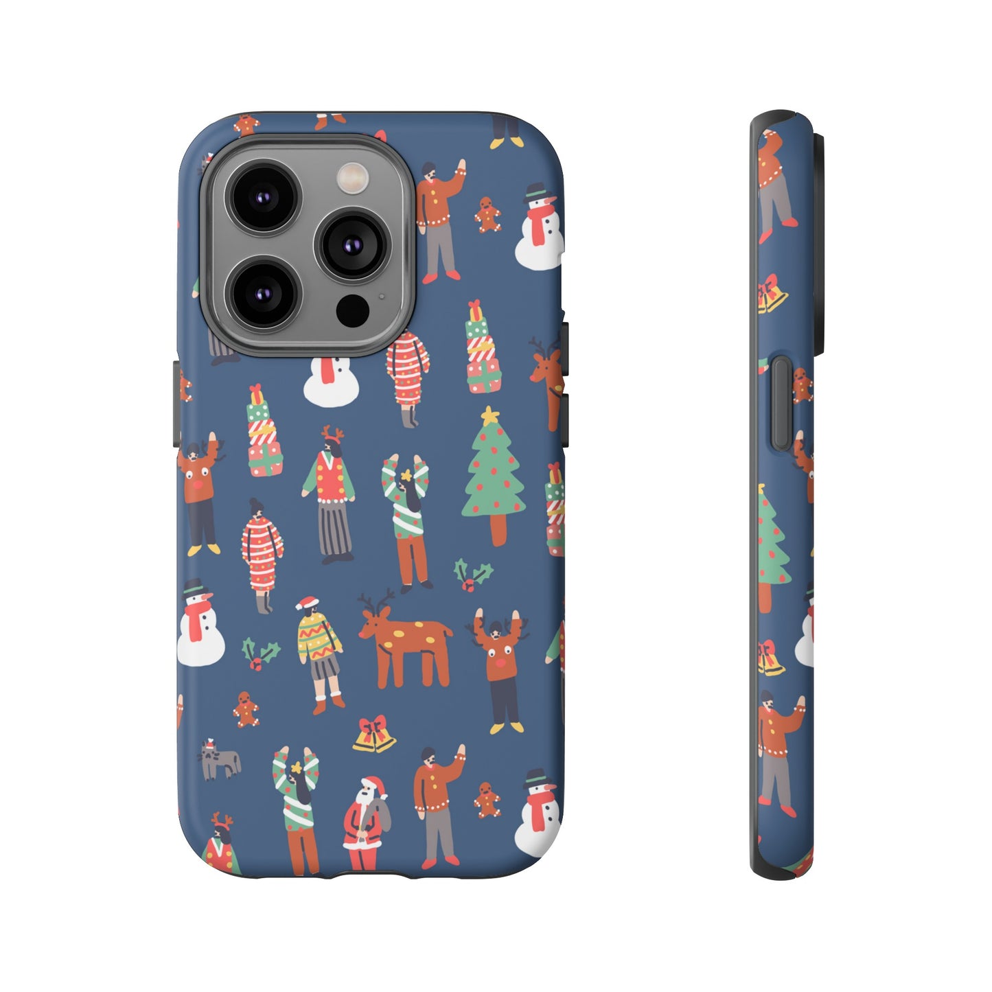 Christmas Party Wallpaper Phone Case | iPhone 15 Plus/ Pro, 14, 13, 12| Google Pixel 7, Pro, 5| Samsung Galaxy S23 All Major Phone Models