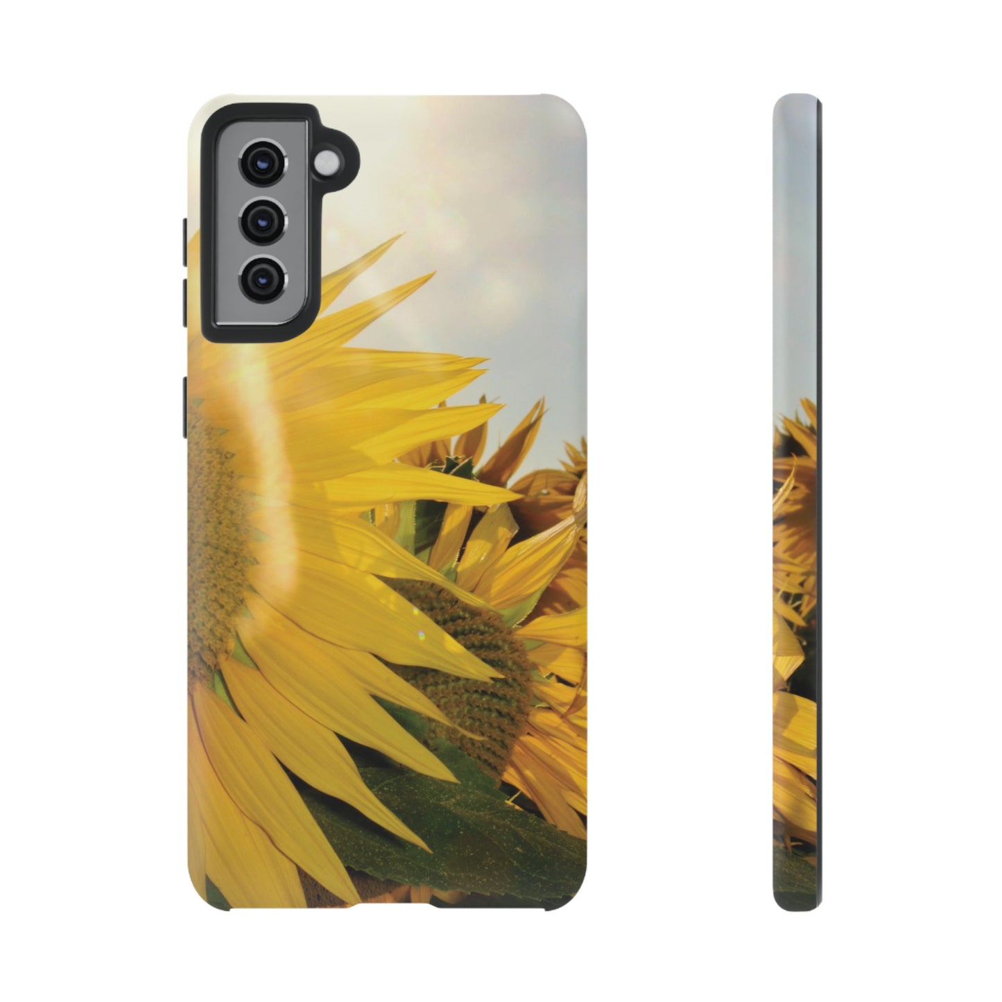 Bright Sunflower Wallpaper Phone Case | iPhone 15 Plus/ Pro, 14, 13, 12| Google Pixel 7, Pro, 5| Samsung Galaxy S23 All Major Phone Models