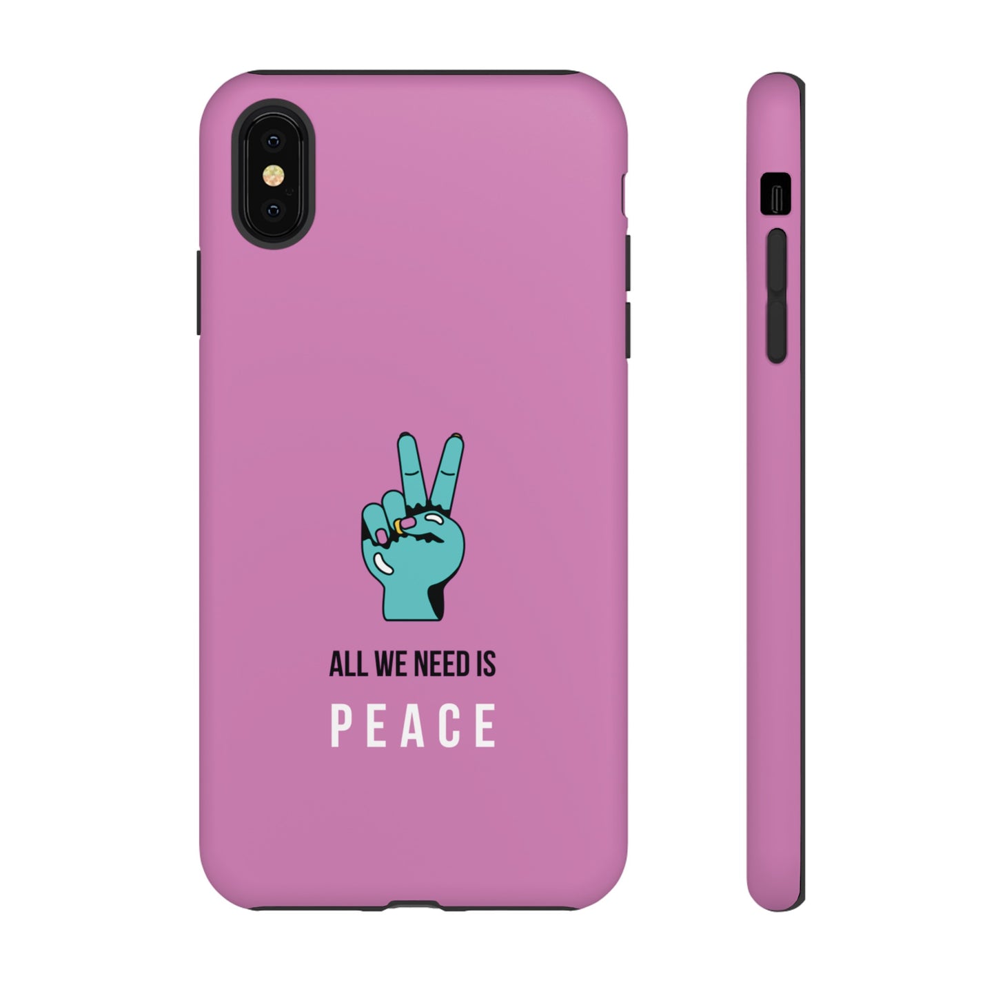 All We Need Is Peace Wallpaper Phone Case | iPhone 15 Plus/ Pro, 14, 13, 12| Google Pixel 7, Pro, 5| Samsung Galaxy S23 All Major Phone Models