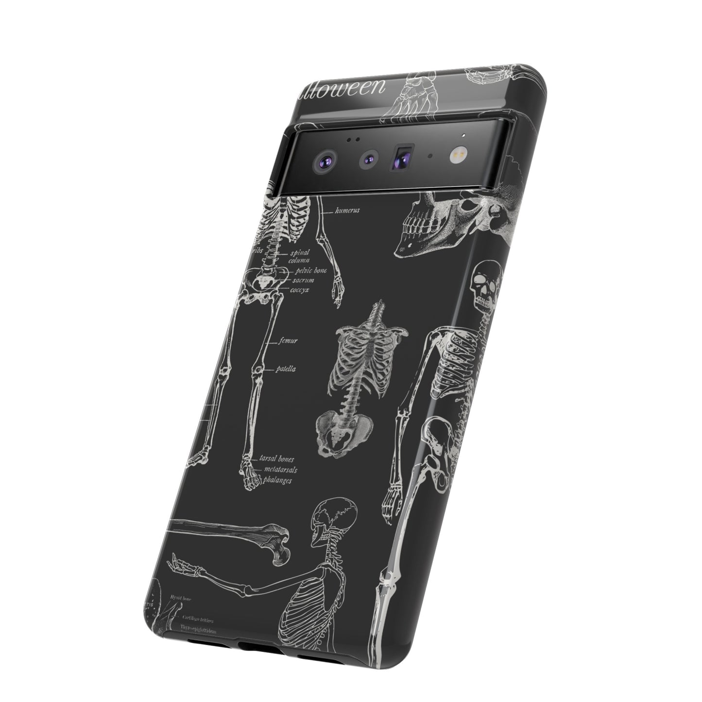 Skeleton Wallpaper Phone Case | iPhone 15 Plus/ Pro, 14, 13, 12| Google Pixel 7, Pro, 5| Samsung Galaxy S23 All Major Phone Models