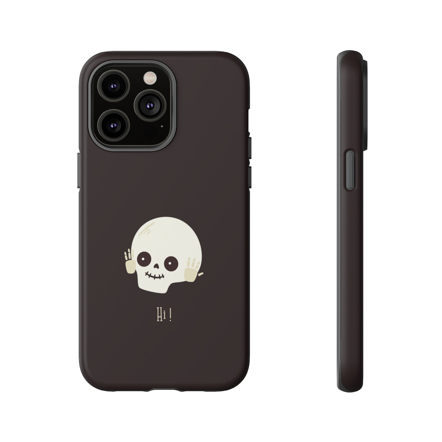 Hello Skull Phone Case | iPhone 15 Plus/ Pro, 14, 13, 12| Google Pixel 7, Pro, 5| Samsung Galaxy S23 All Major Phone Models