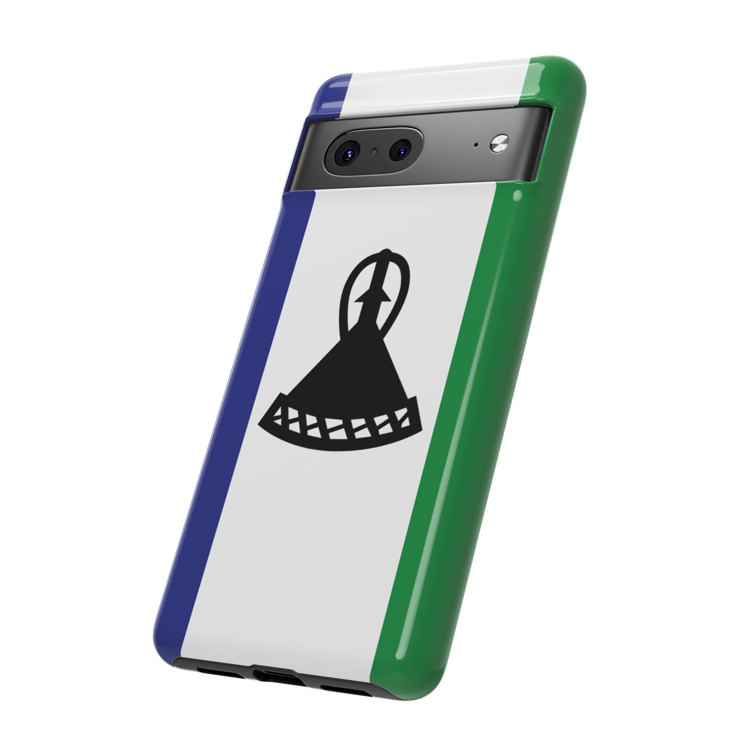 Lesotho Flag Phone Case | iPhone 15 Plus/ Pro, 14, 13, 12| Google Pixel 7, Pro, 5| Samsung Galaxy S23 All Major Phone Models