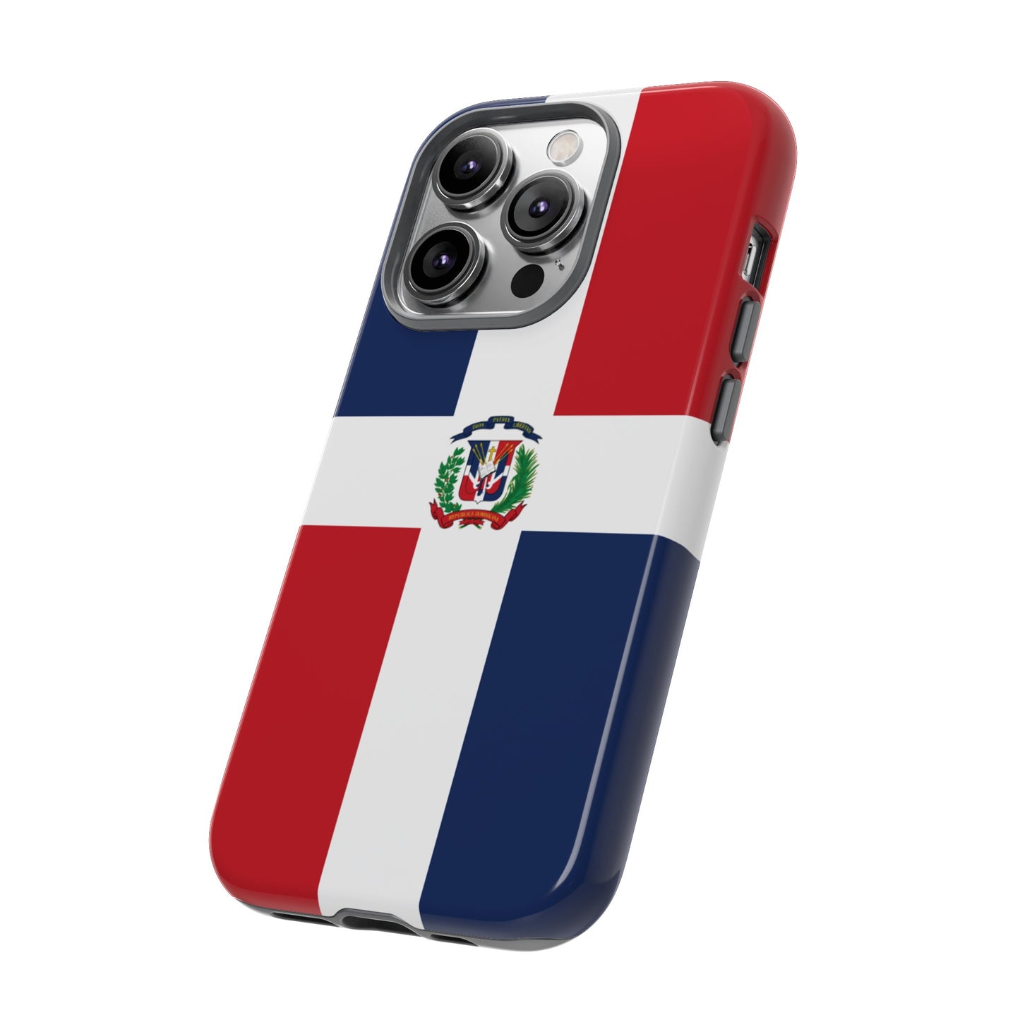 Dominican Republic Flag Phone Case | iPhone 15 Plus/ Pro, 14, 13, 12| Google Pixel 7, Pro, 5| Samsung Galaxy S23 All Major Phone Models