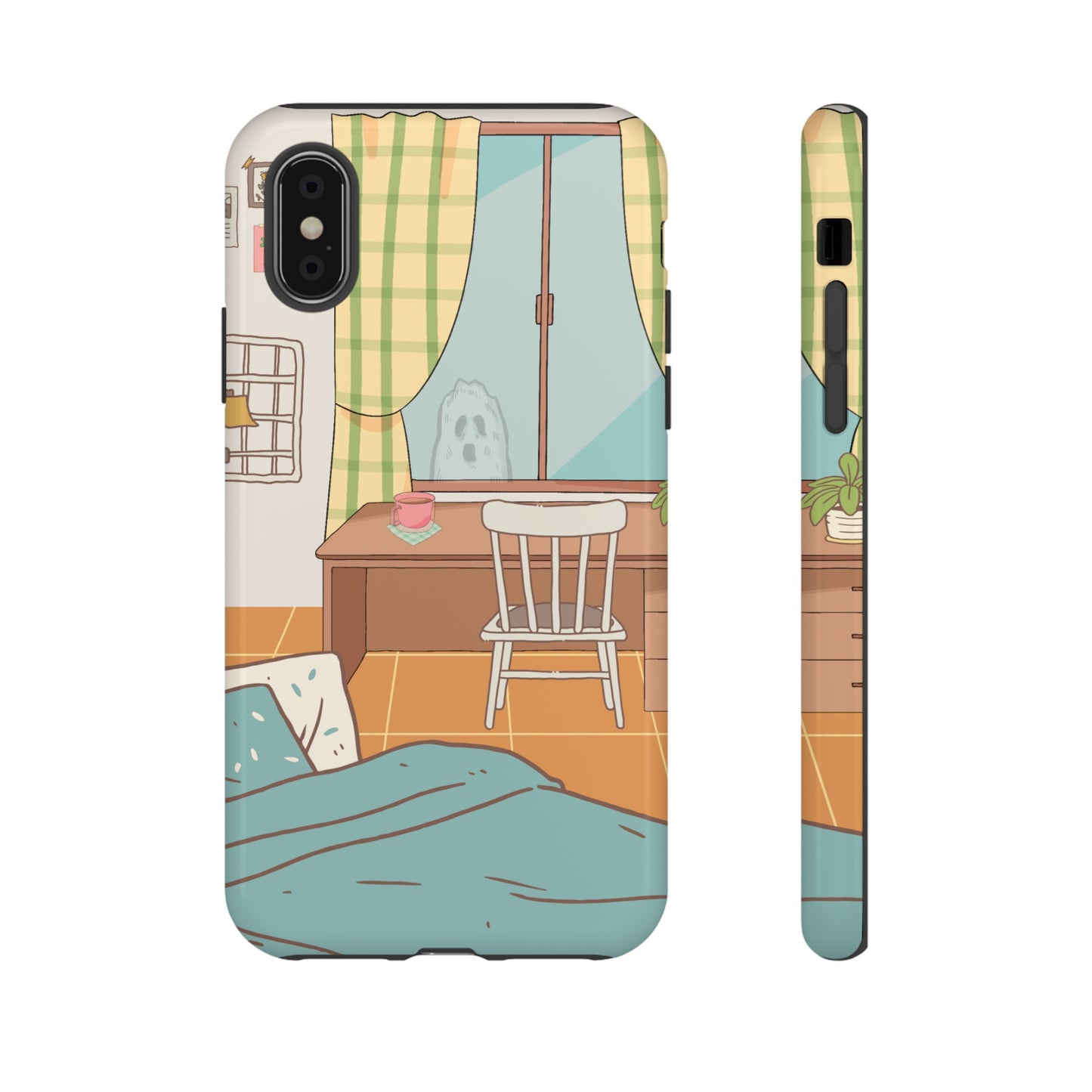 Ghost At The Window Wallpaper Phone Case | iPhone 15 Plus/ Pro, 14, 13, 12| Google Pixel 7, Pro, 5| Samsung Galaxy S23 All Major Phone Models