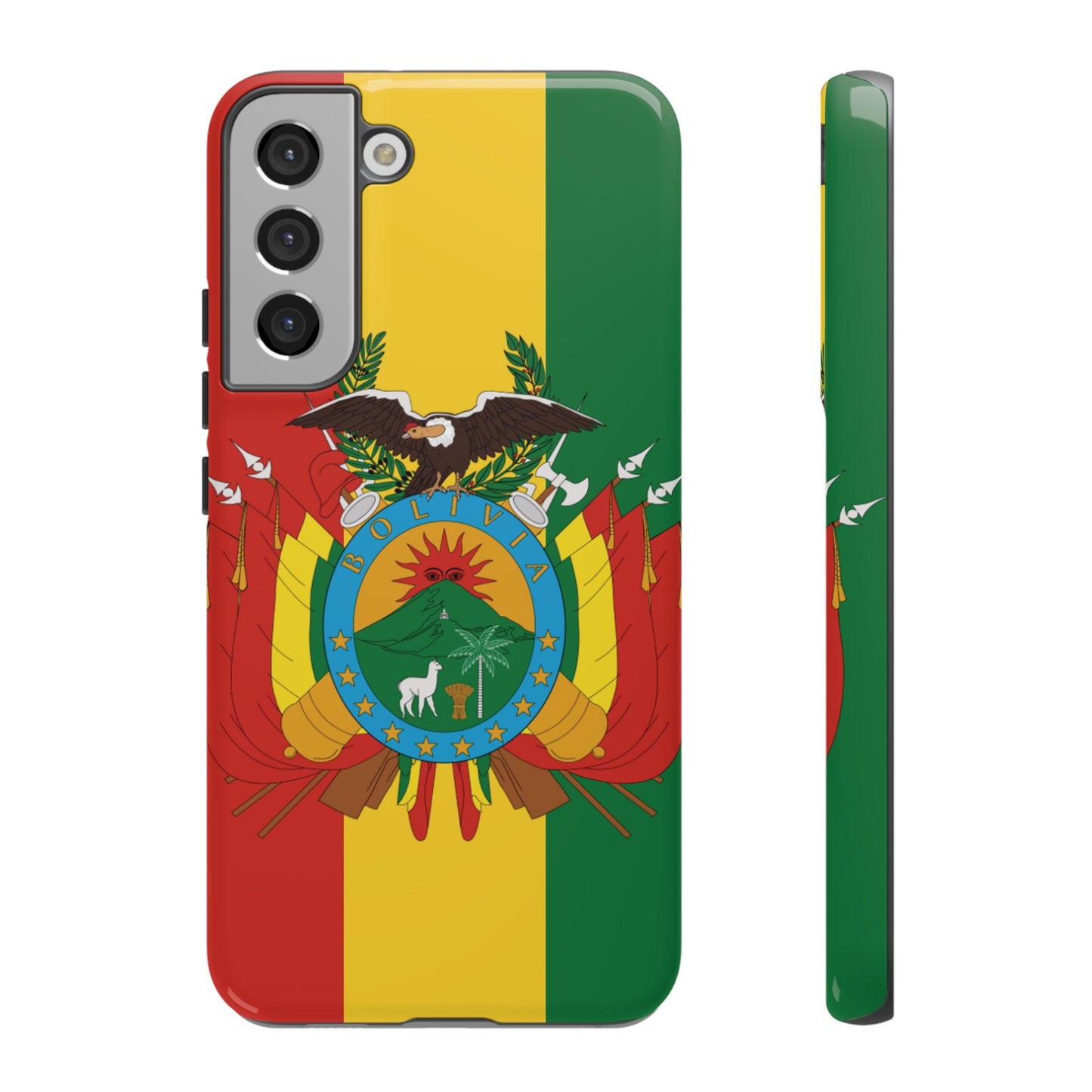 Bolivia Flag Phone Case | iPhone 15 Plus/ Pro, 14, 13, 12| Google Pixel 7, Pro, 5| Samsung Galaxy S23 All Major Phone Models