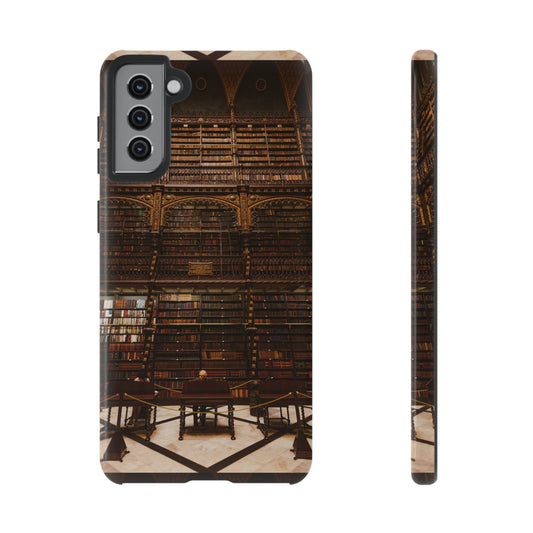 Library Wallpaper Phone Case | iPhone 15 Plus/ Pro, 14, 13, 12| Google Pixel 7, Pro, 5| Samsung Galaxy S23 All Major Phone Models