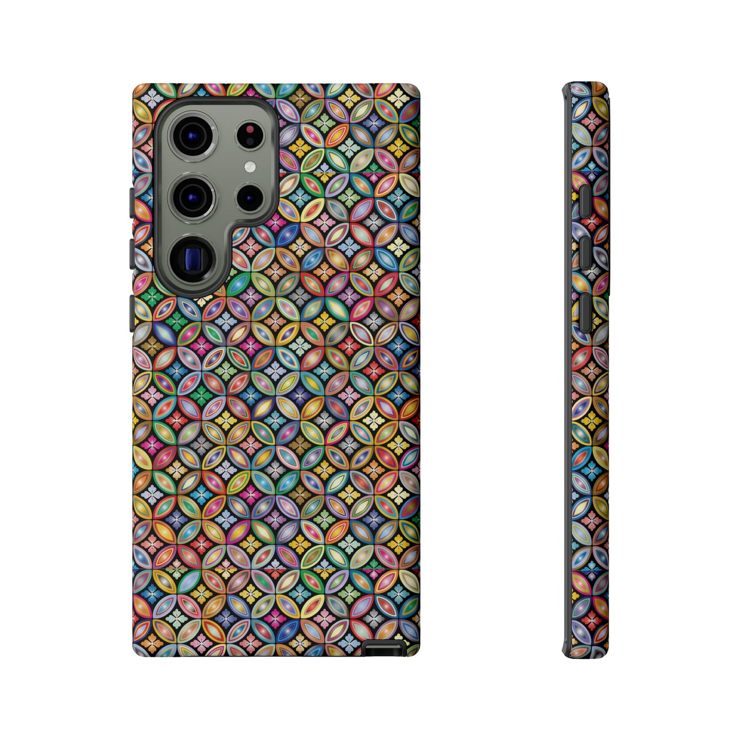 Geometric Pattern Wallpaper Phone Case | iPhone 15 Plus/ Pro, 14, 13, 12| Google Pixel 7, Pro, 5| Samsung Galaxy S23 All Major Phone Models