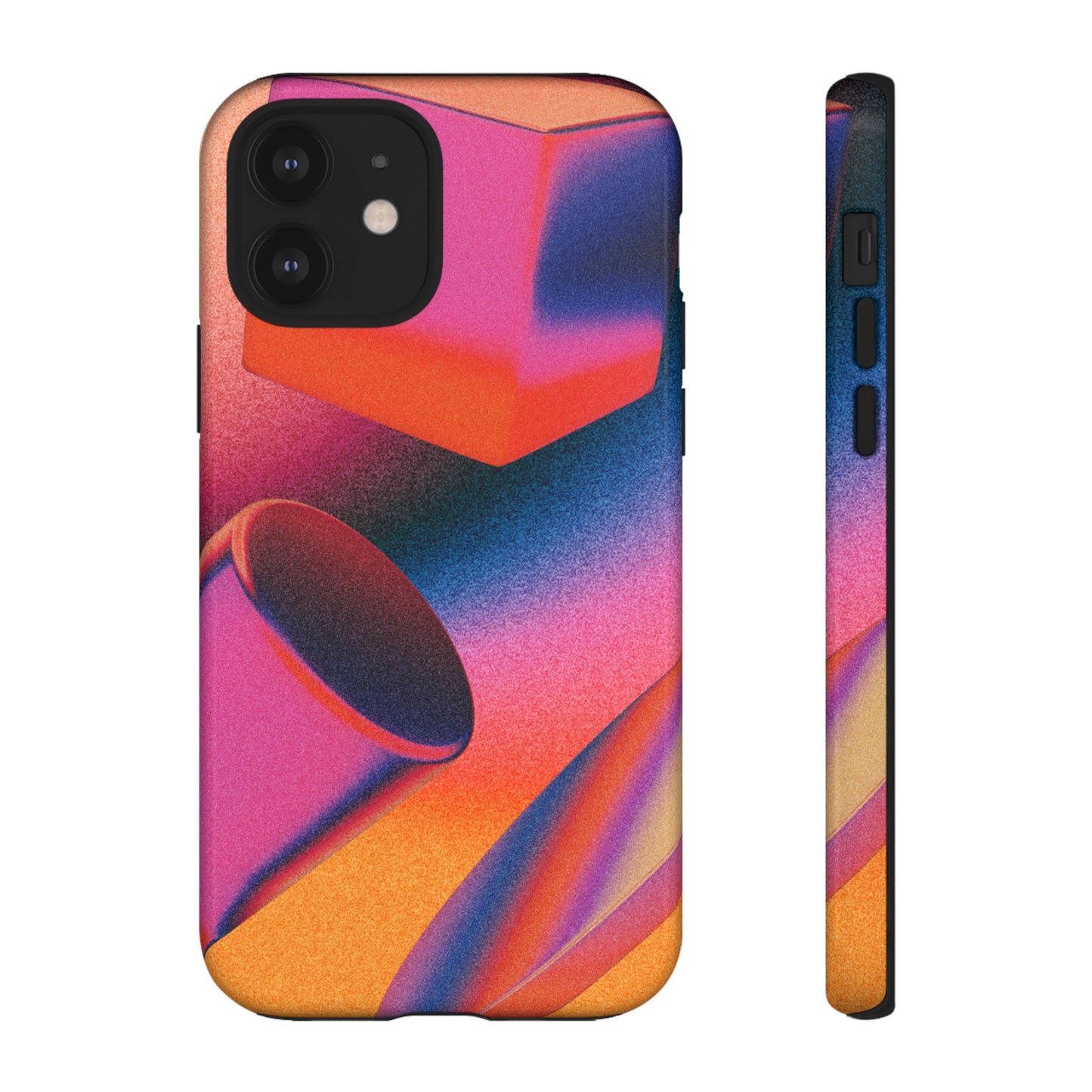 Floating Shapes Wallpaper Phone Case | iPhone 15 Plus/ Pro, 14, 13, 12| Google Pixel 7, Pro, 5| Samsung Galaxy S23 All Major Phone Models