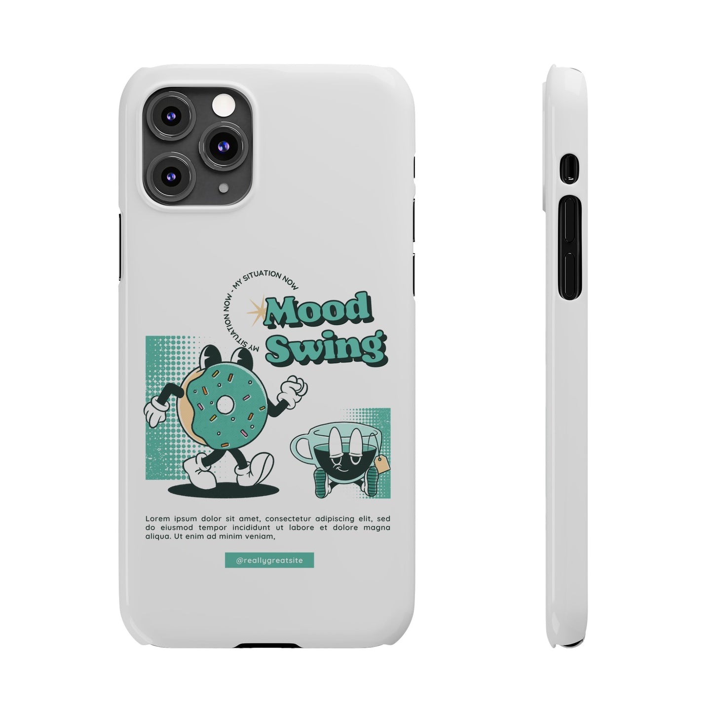 Mood Swing Phone Case | iPhone 15 Plus/ Pro, 14, 13, 12|