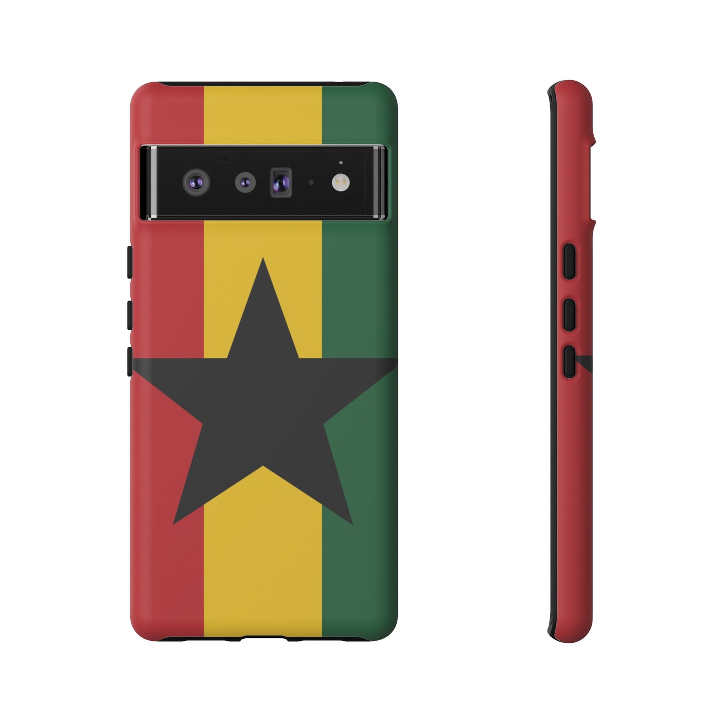 Ghana Flag Phone Case | iPhone 15 Plus/ Pro, 14, 13, 12| Google Pixel 7, Pro, 5| Samsung Galaxy S23 All Major Phone Models