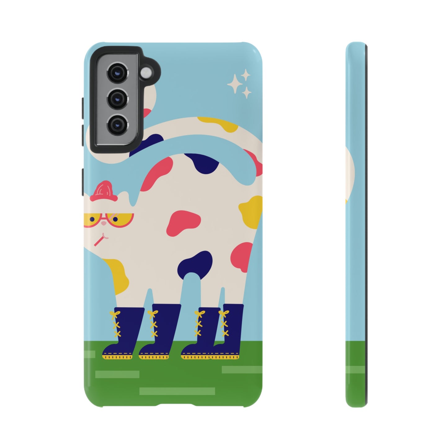 Rainboot Cat Phone Case | iPhone 15 Plus/ Pro, 14, 13, 12| Google Pixel 7, Pro, 5| Samsung Galaxy S23 All Major Phone Models