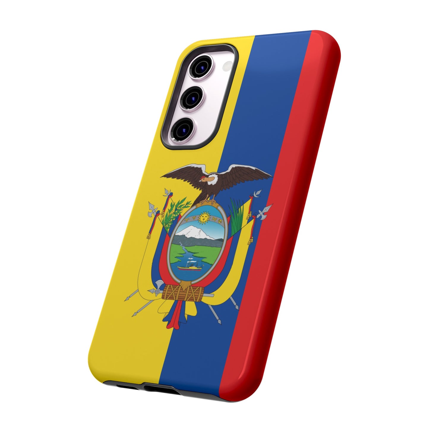 Ecuador Flag Phone Case | iPhone 15 Plus/ Pro, 14, 13, 12| Google Pixel 7, Pro, 5| Samsung Galaxy S23 All Major Phone Models