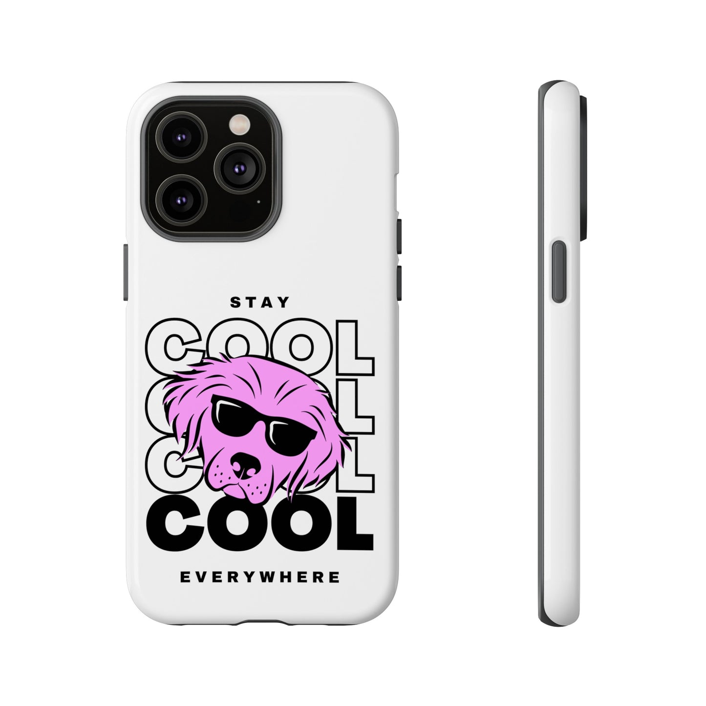 Stay Cool Phone Case | iPhone 15 Plus/ Pro, 14, 13, 12| Google Pixel 7, Pro, 5| Samsung Galaxy S23 All Major Phone Models