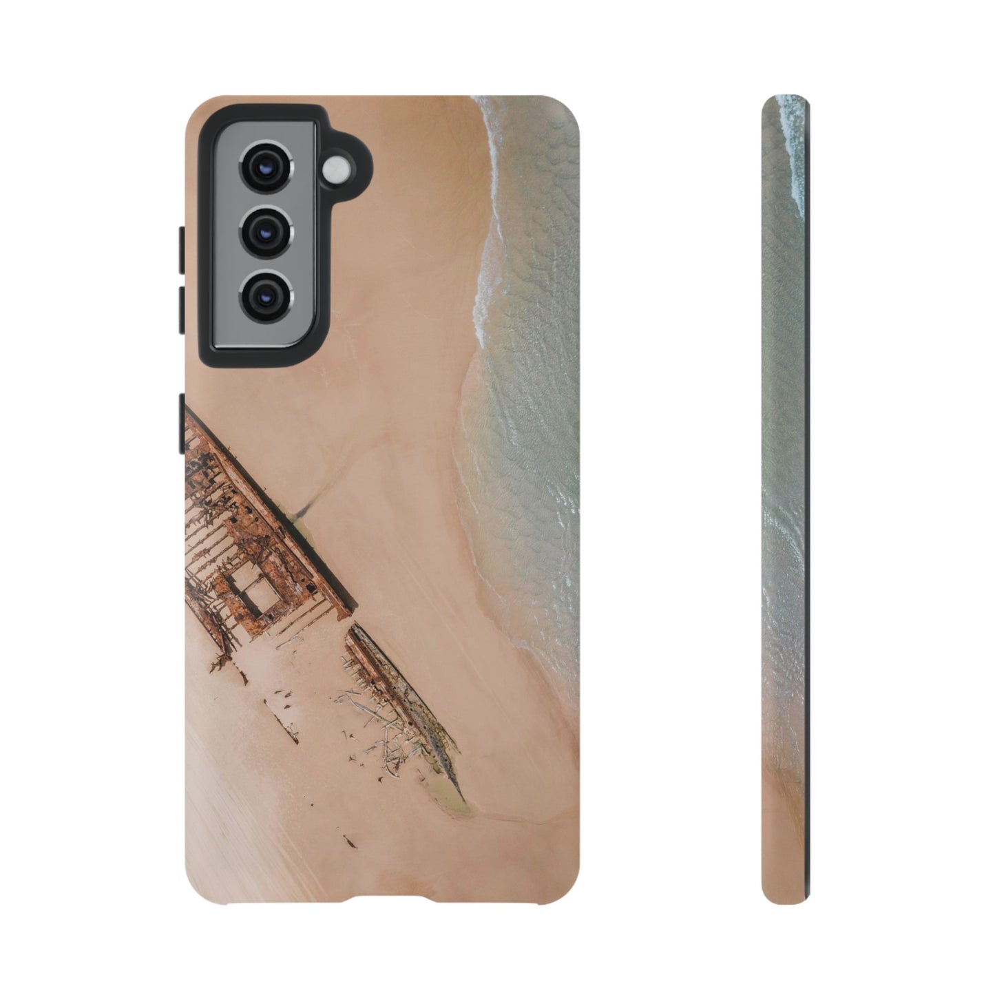 Fraser Island Shipwreck Wallpaper Phone Case | iPhone 15 Plus/ Pro, 14, 13, 12| Google Pixel 7, Pro, 5| Samsung Galaxy S23 All Major Phone Models