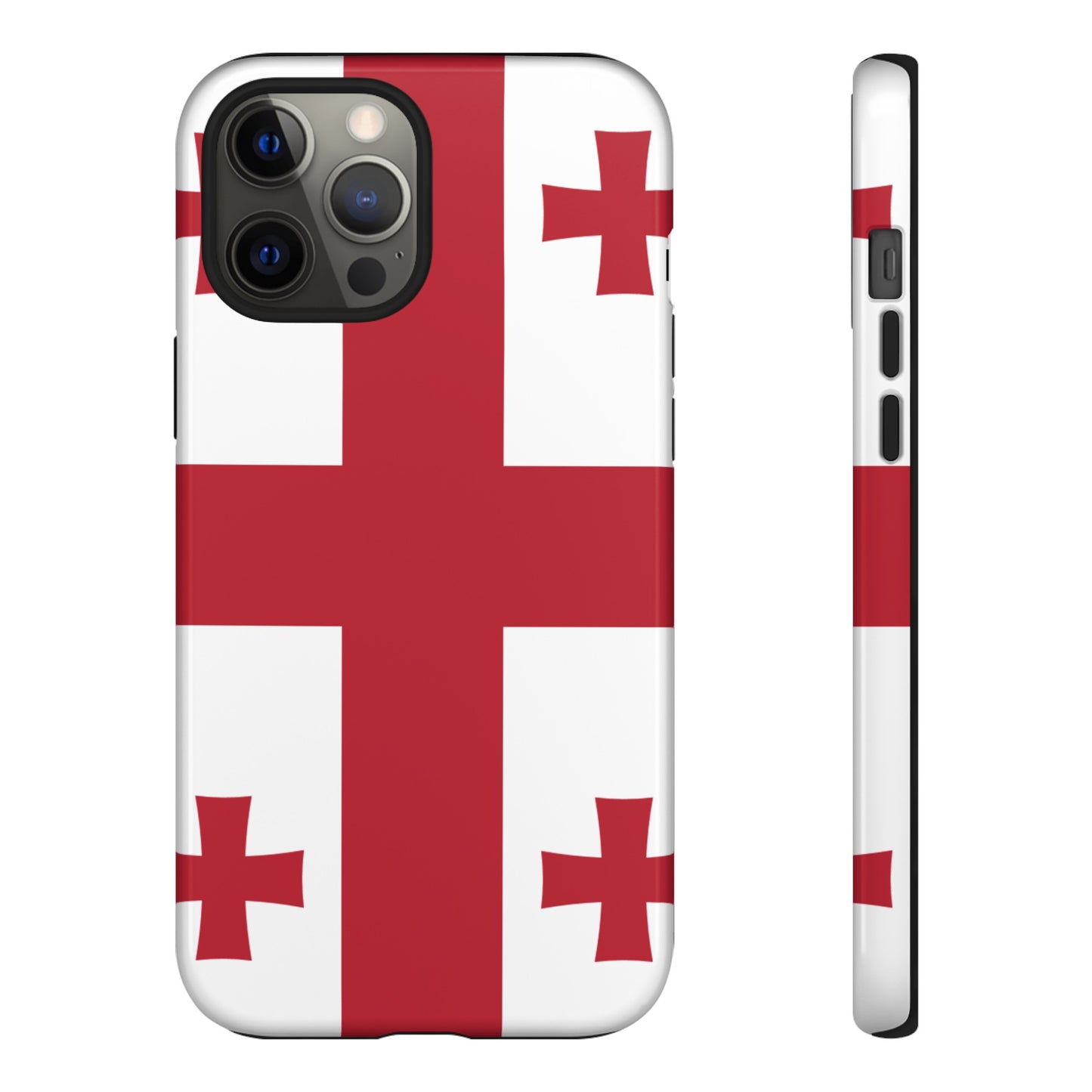 Georgia Flag Phone Case | iPhone 15 Plus/ Pro, 14, 13, 12| Google Pixel 7, Pro, 5| Samsung Galaxy S23 All Major Phone Models