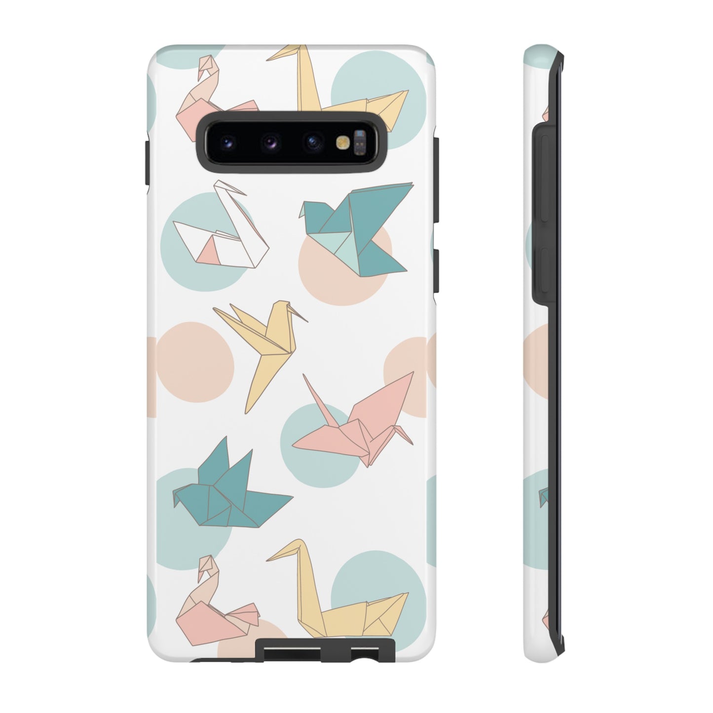 Origami Wallpaper Phone Case | iPhone 15 Plus/ Pro, 14, 13, 12| Google Pixel 7, Pro, 5| Samsung Galaxy S23 All Major Phone Models