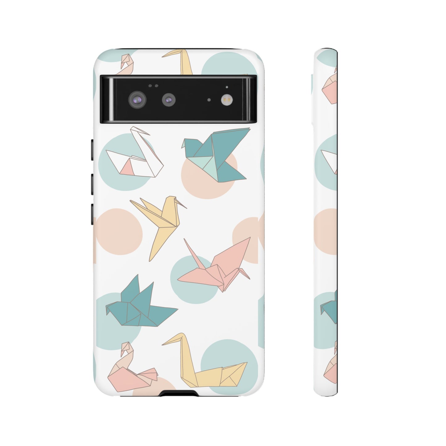 Origami Wallpaper Phone Case | iPhone 15 Plus/ Pro, 14, 13, 12| Google Pixel 7, Pro, 5| Samsung Galaxy S23 All Major Phone Models